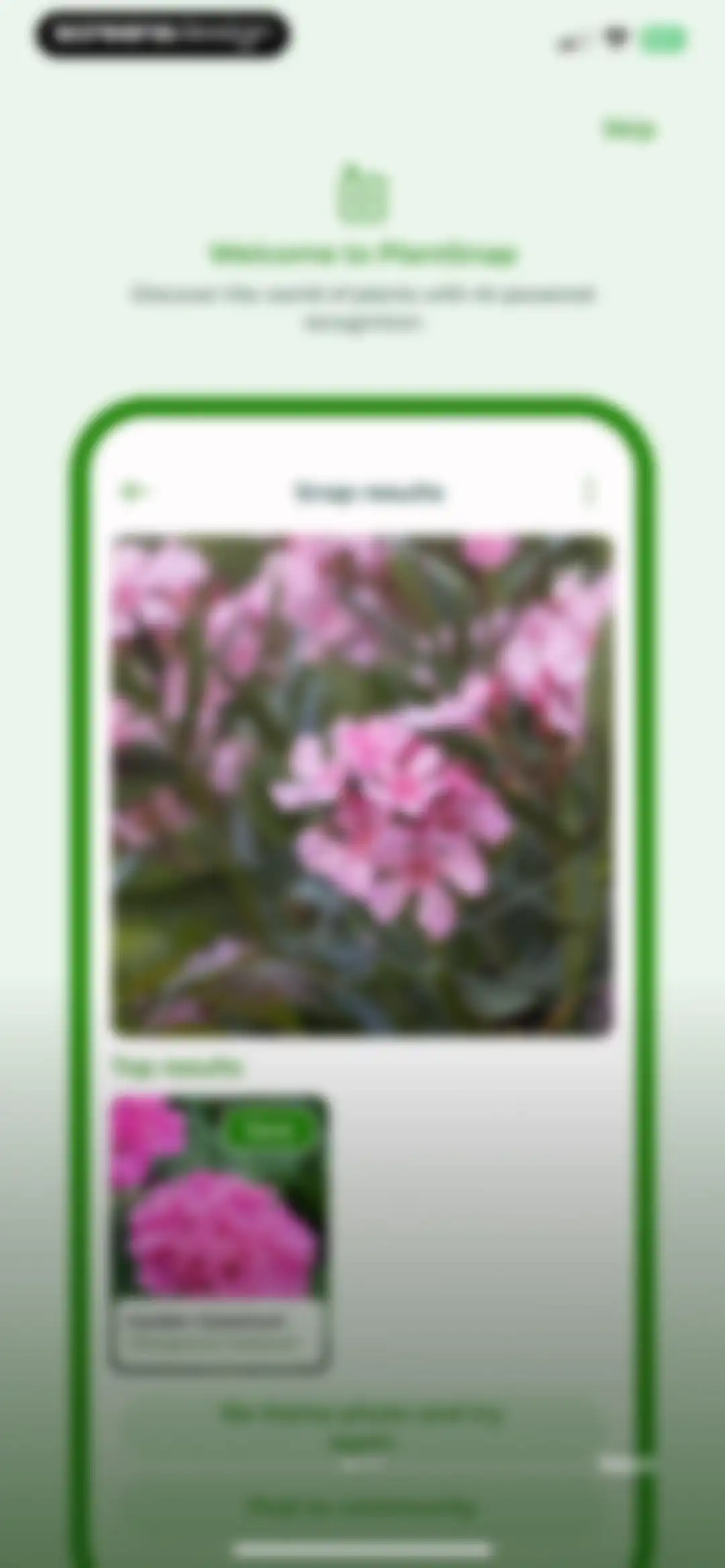 PlantSnap - Plant Scanner screen 2