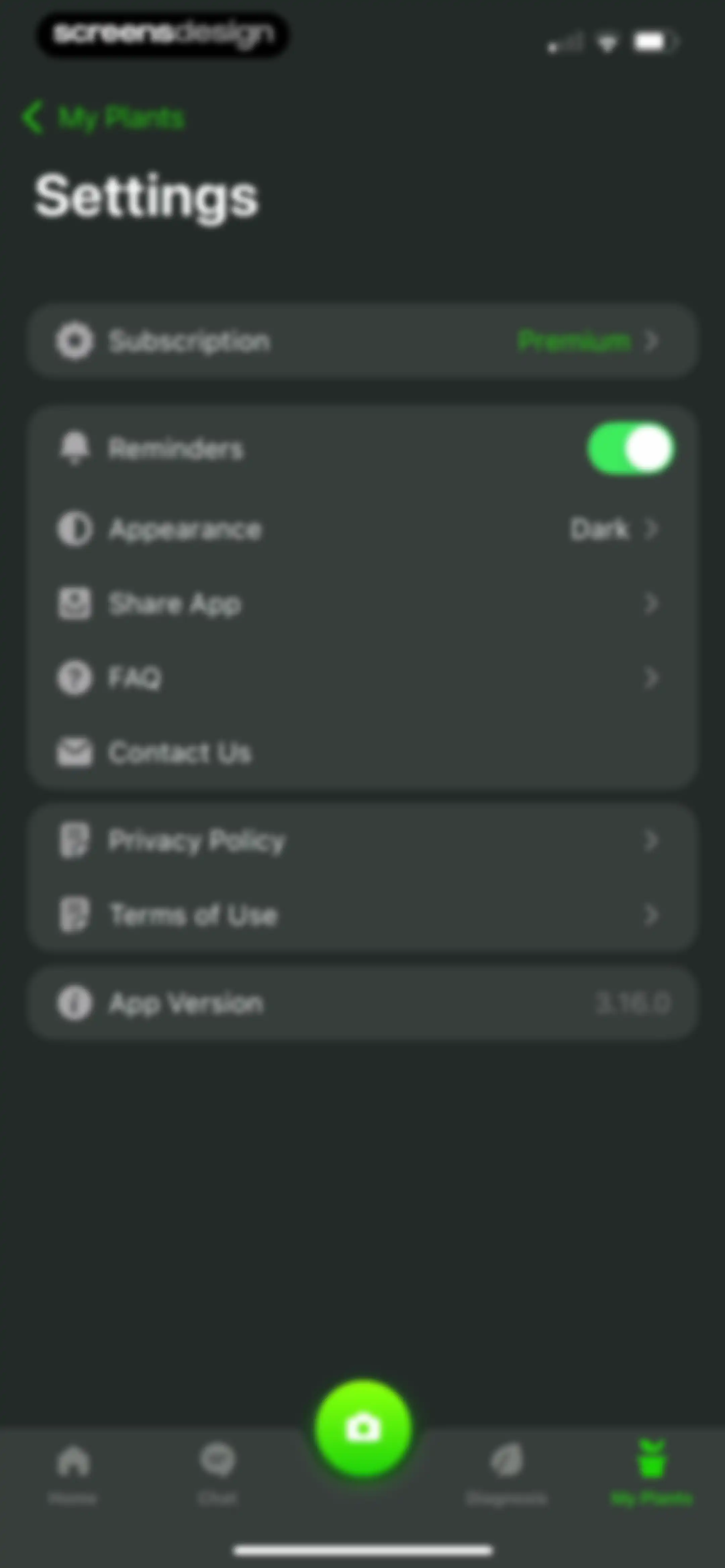 Plant Identifier & Care App screen 144