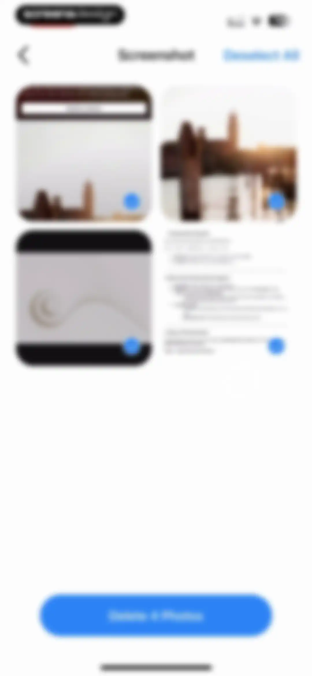 Cleaner Suite:Clean up Storage screen 45