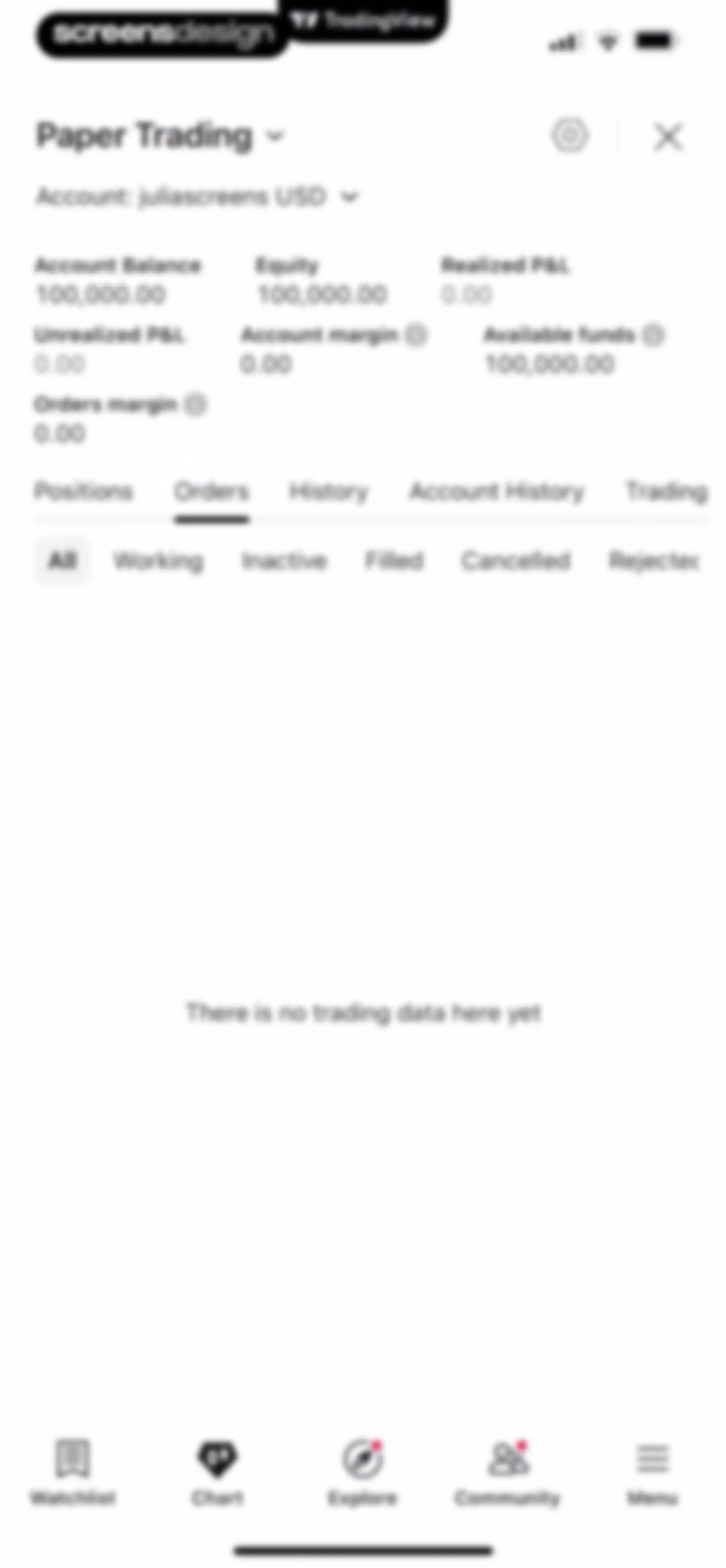 TradingView: Track All Markets screen 147