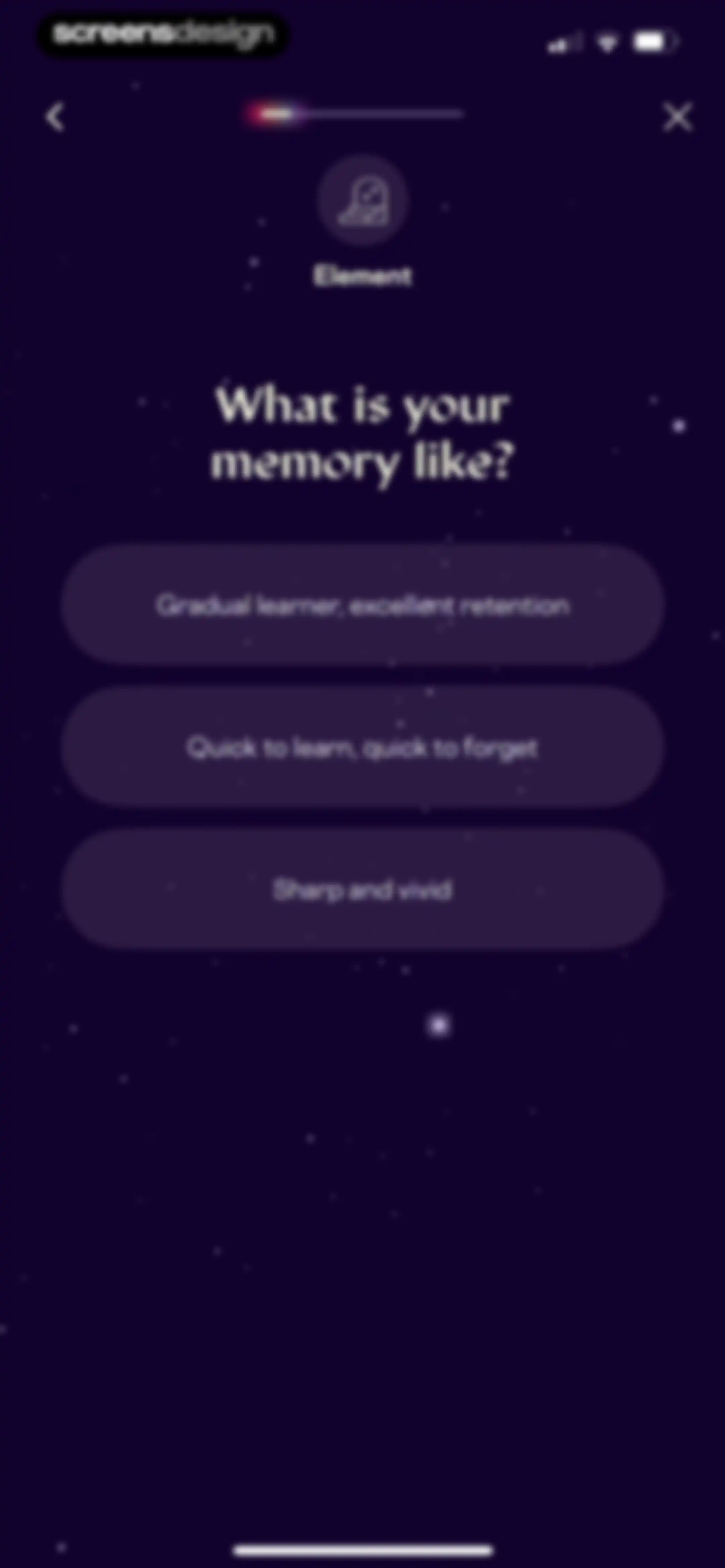 Stardust Period Tracker screen 131