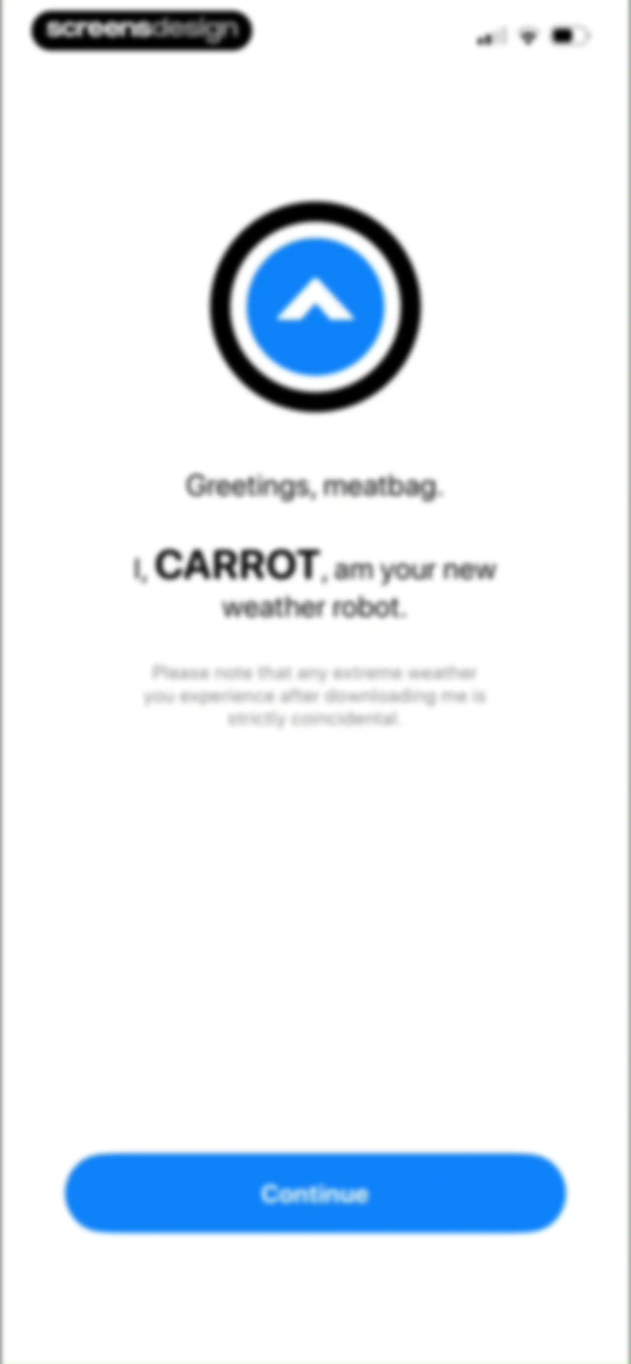 CARROT Weather: Alerts & Radar screen 5