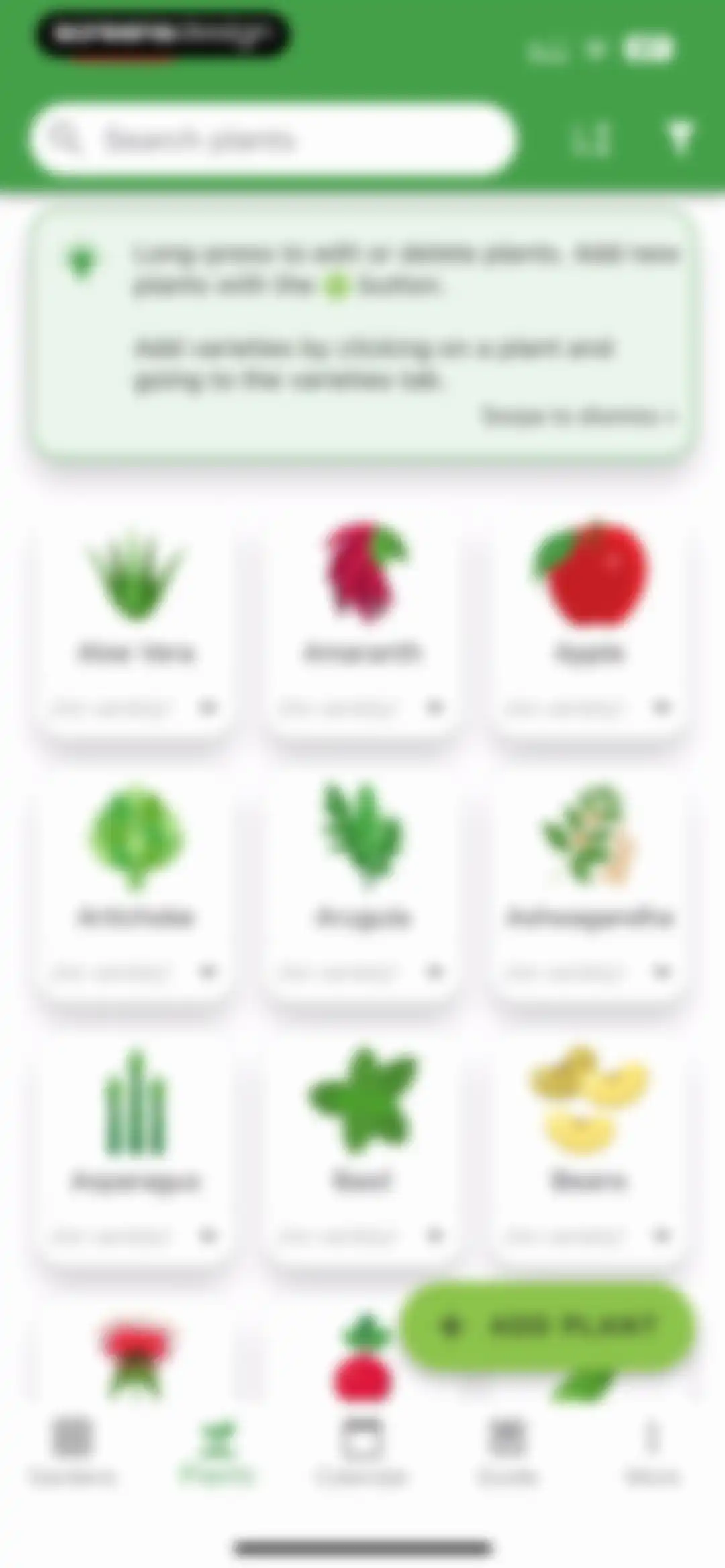 Planter: Garden Planner screen 58