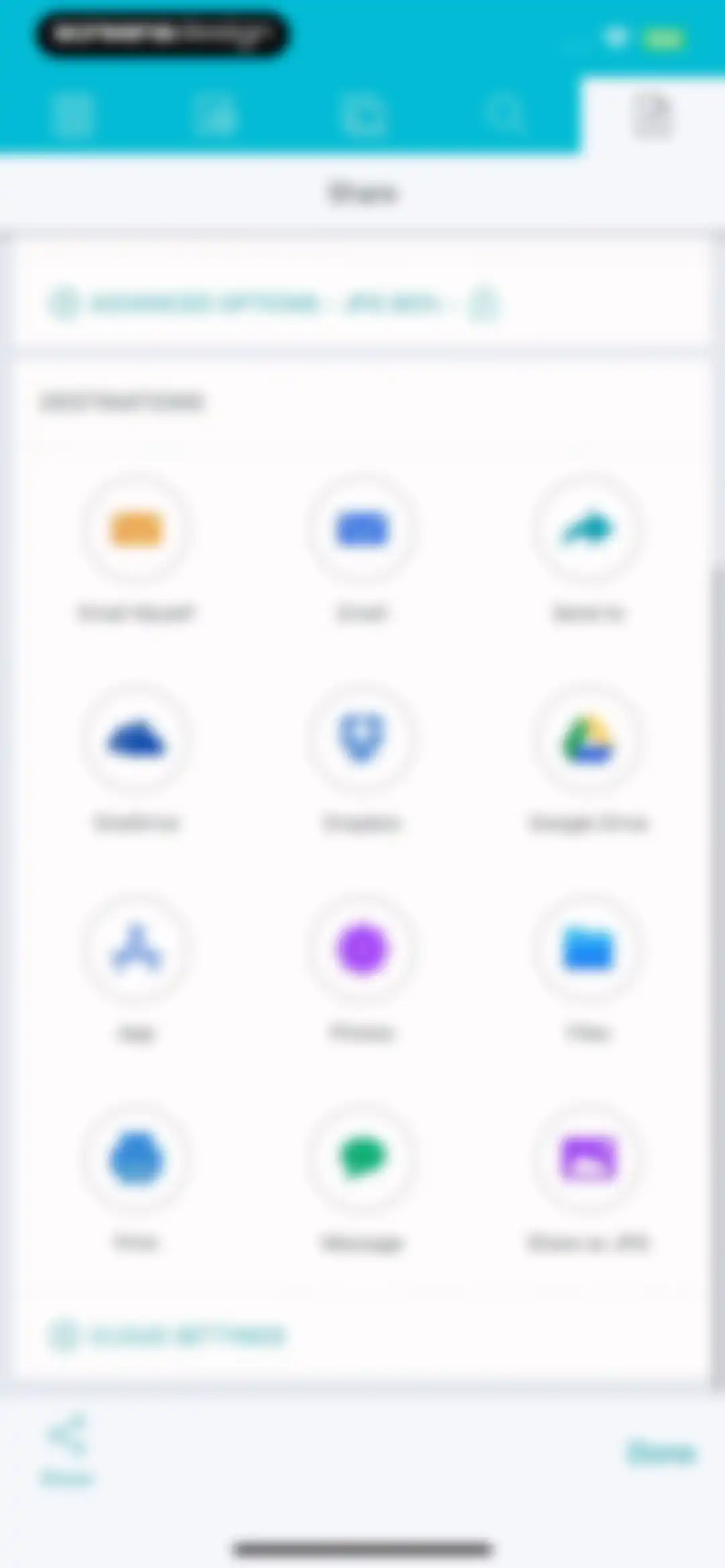 PDF Photos screen 20