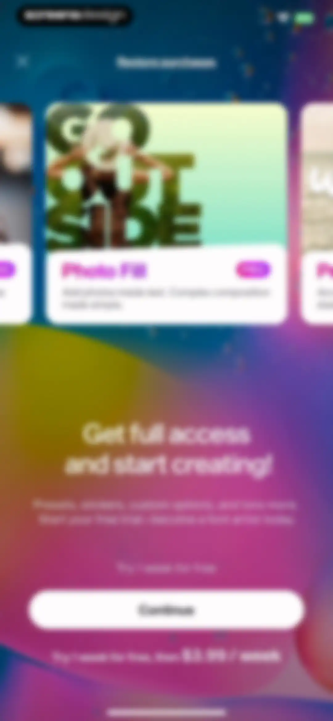 Font Candy Photo & Text Editor screen 4