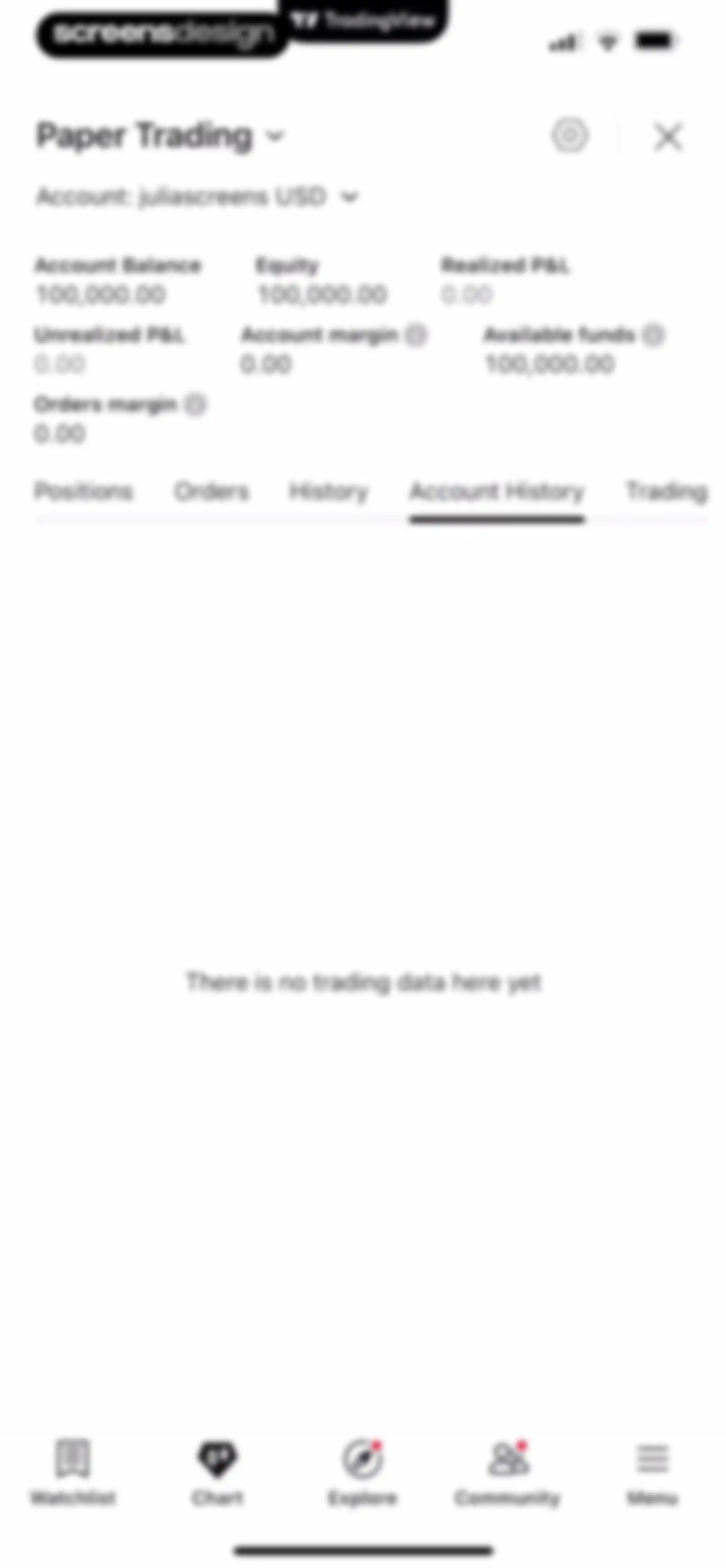 TradingView: Track All Markets screen 150