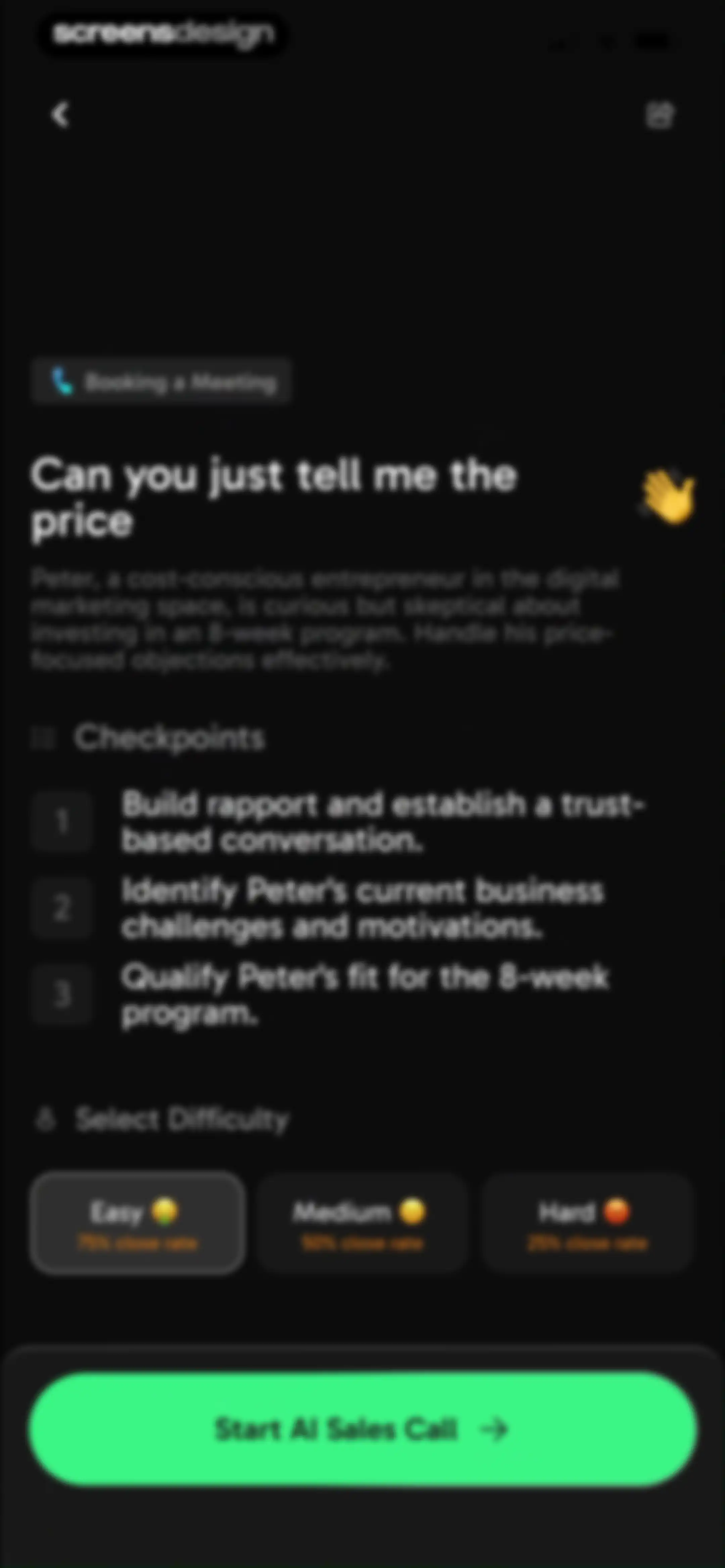 CloserCoach - AI Sales Trainer screen 92