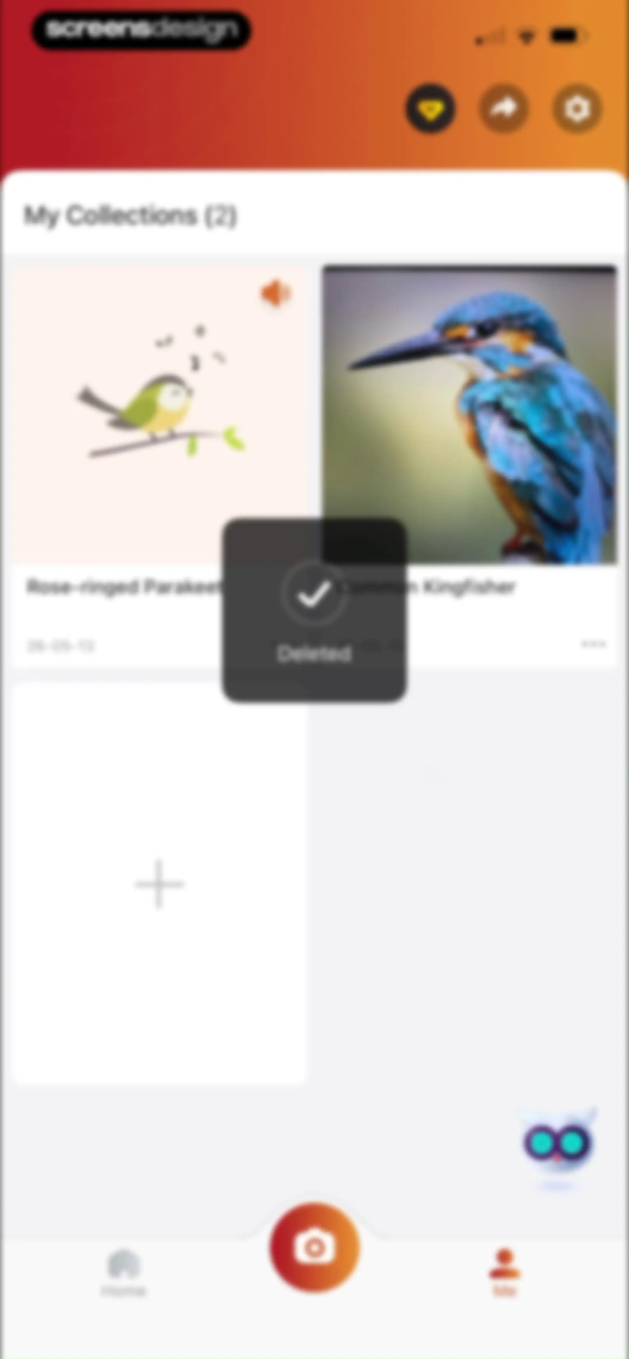 Picture Bird: Bird identifier screen 100