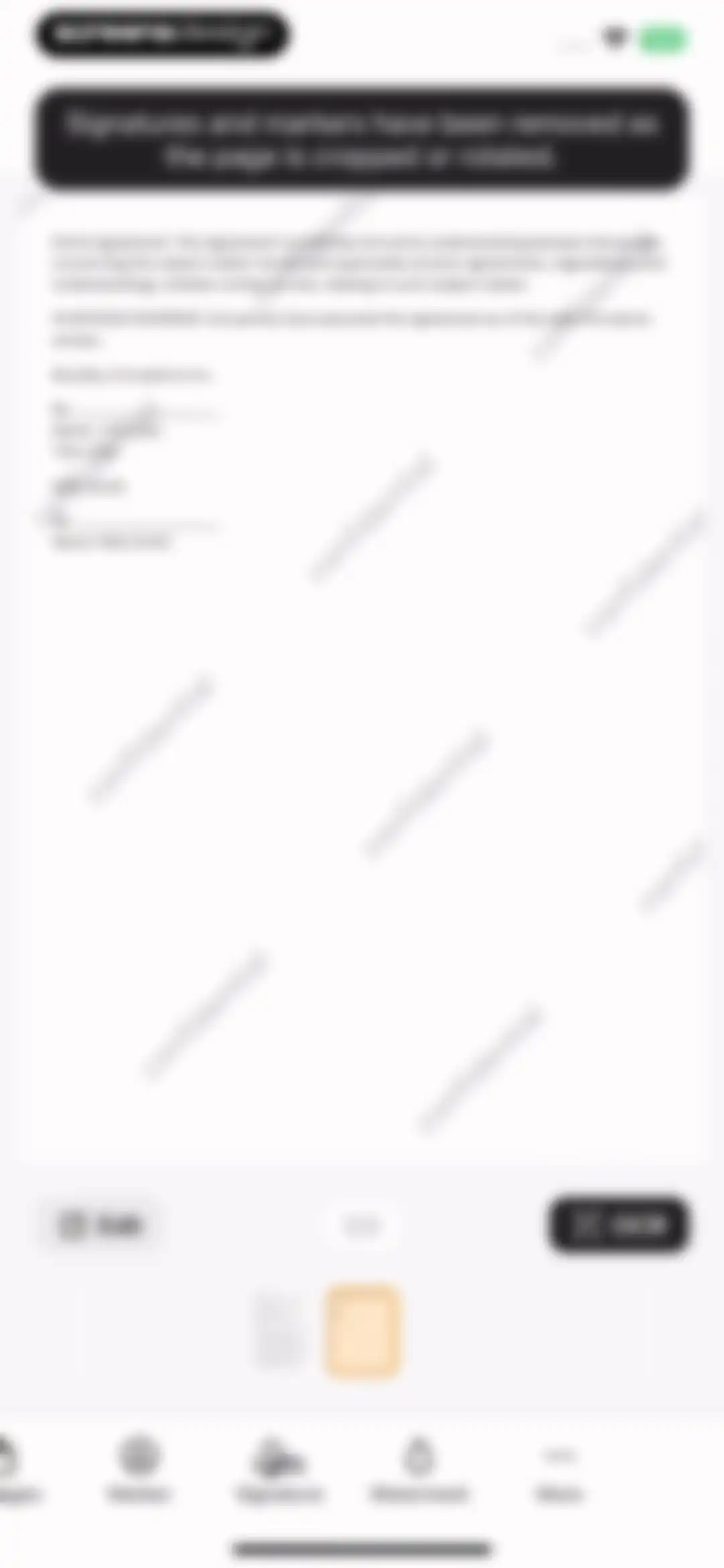 SCAN ACE · PDF Scanner App screen 32