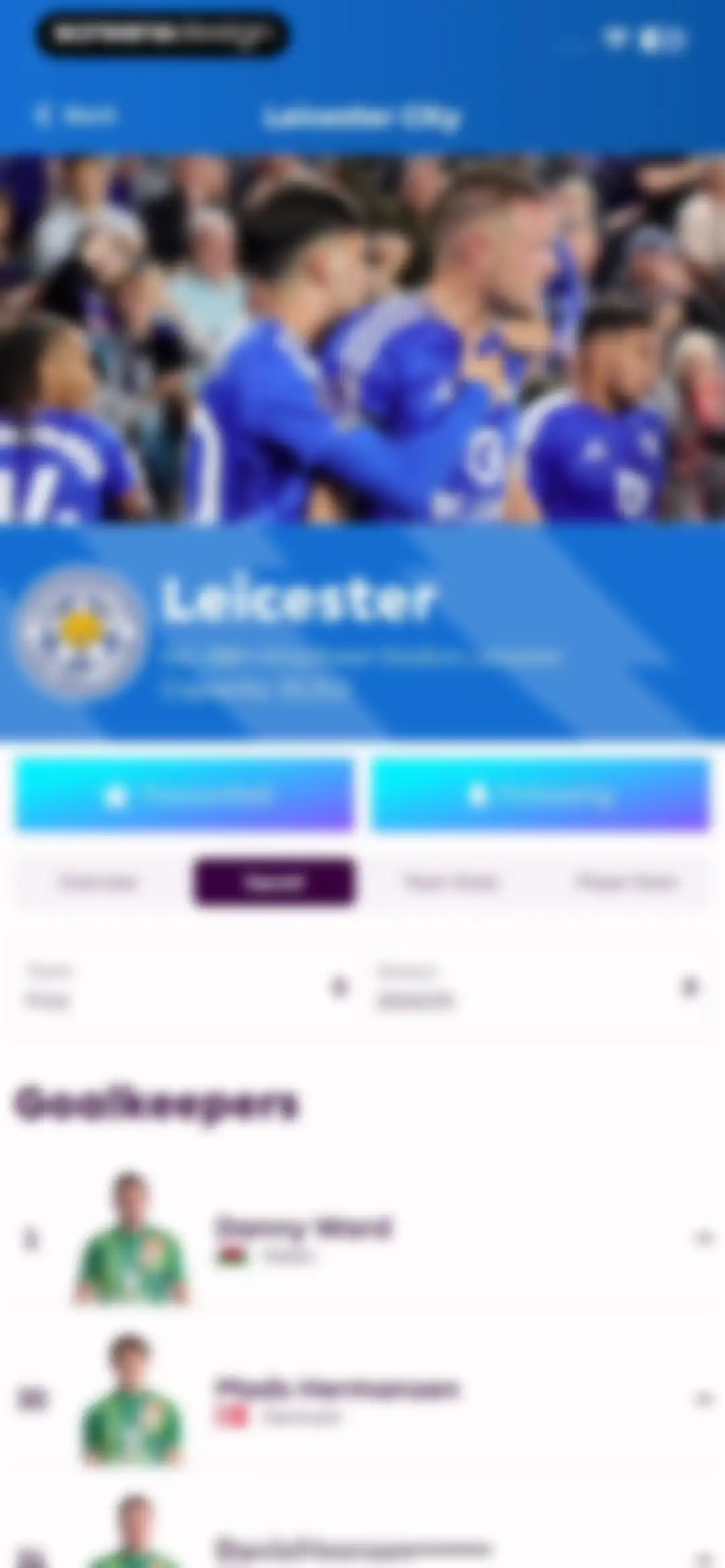 Premier League - Scores, News screen 49