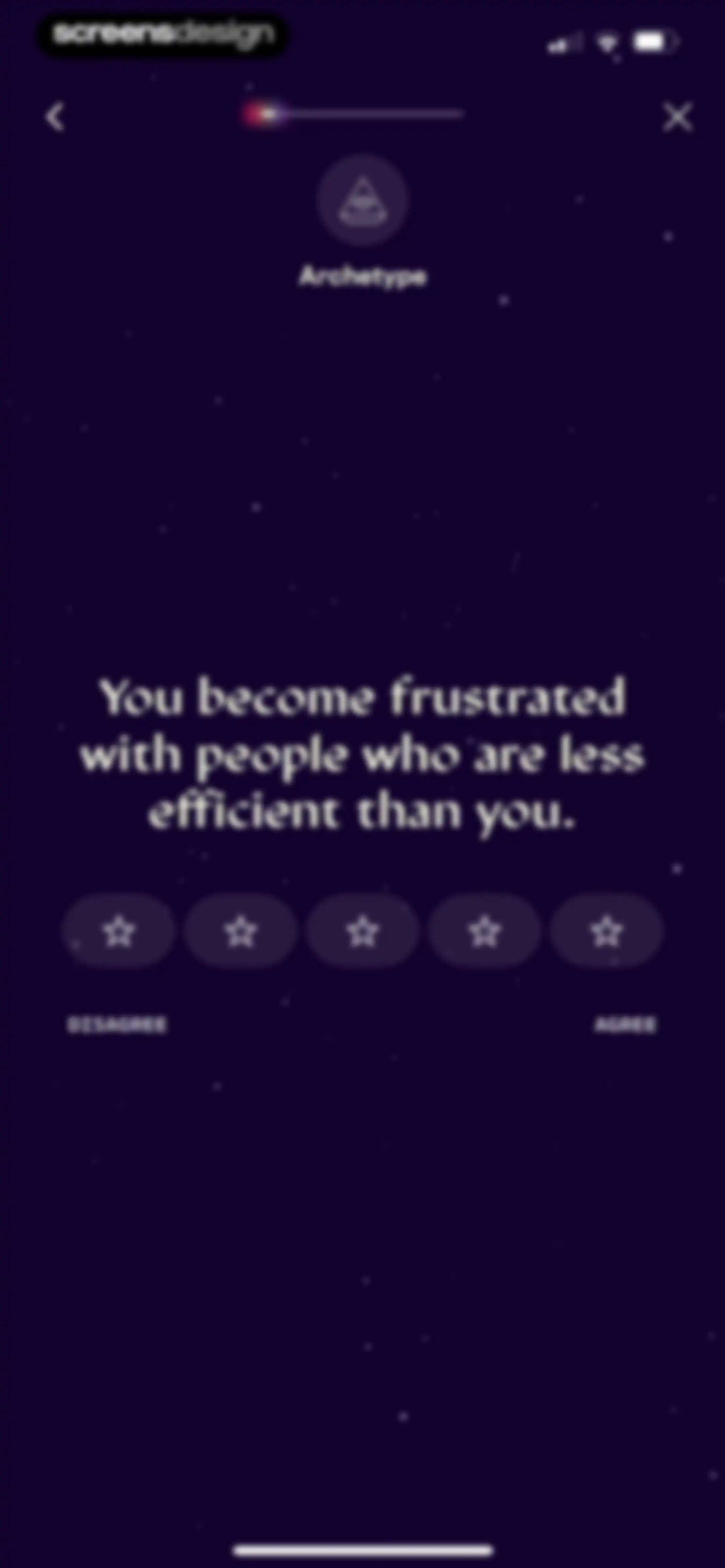 Stardust Period Tracker screen 126