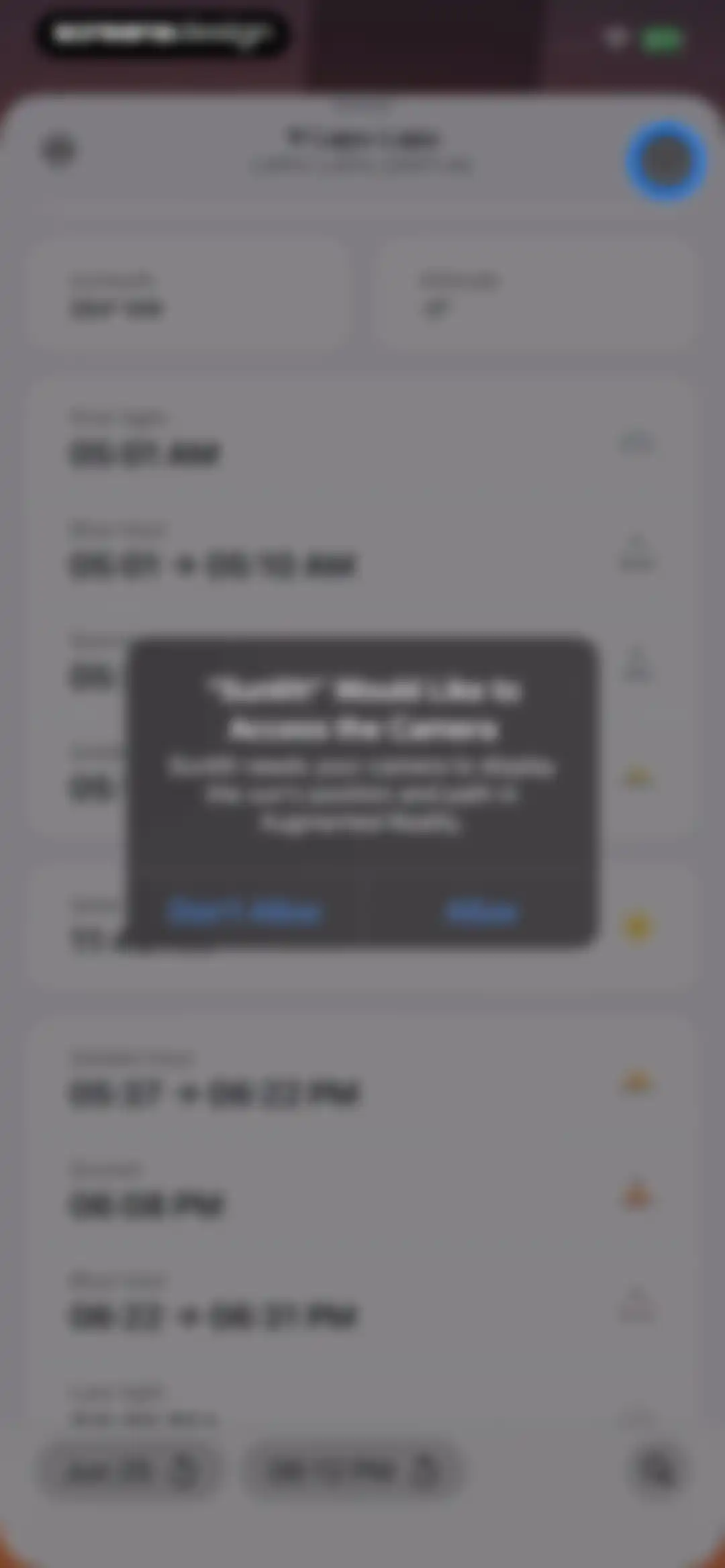 Sunlitt: Sun tracker & seeker screen 27