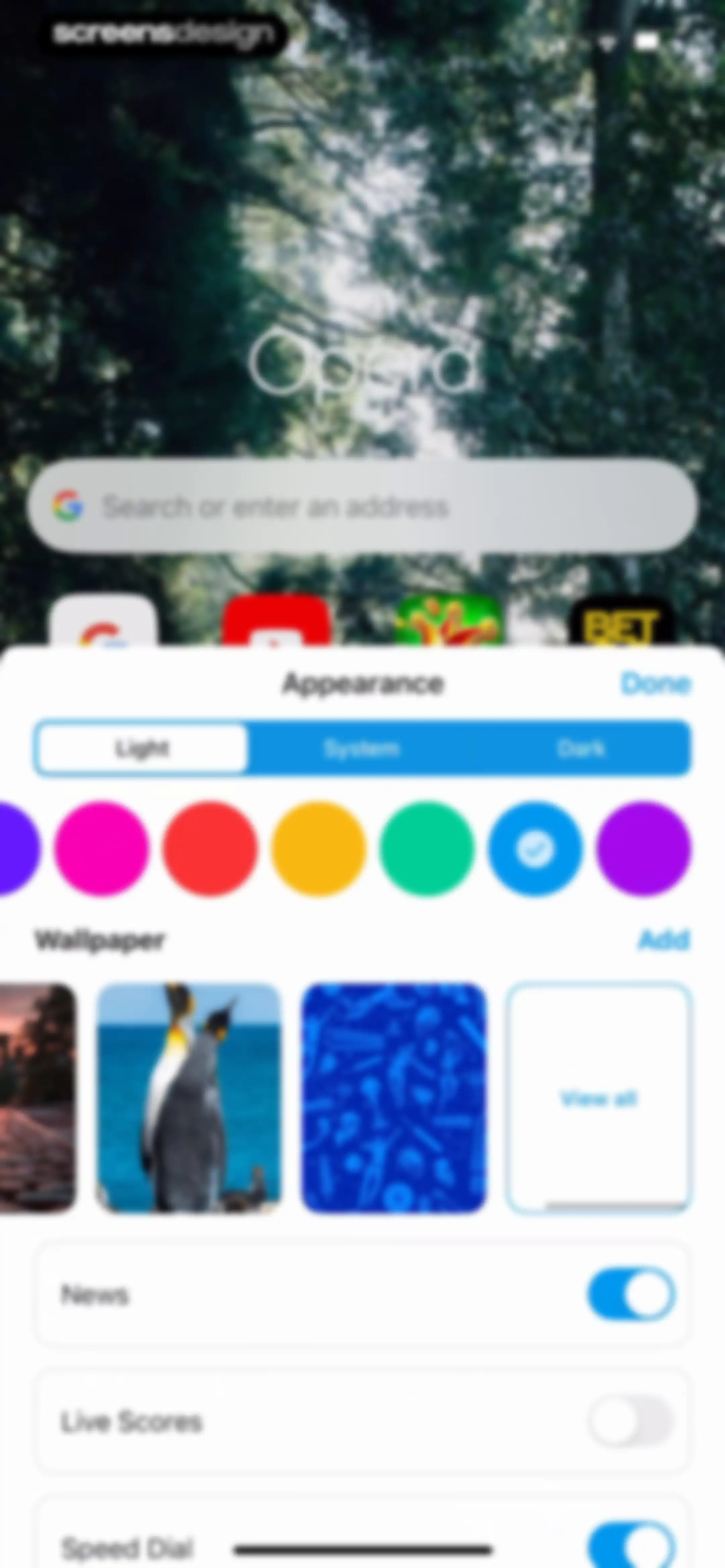 Opera: AI browser with VPN screen 8