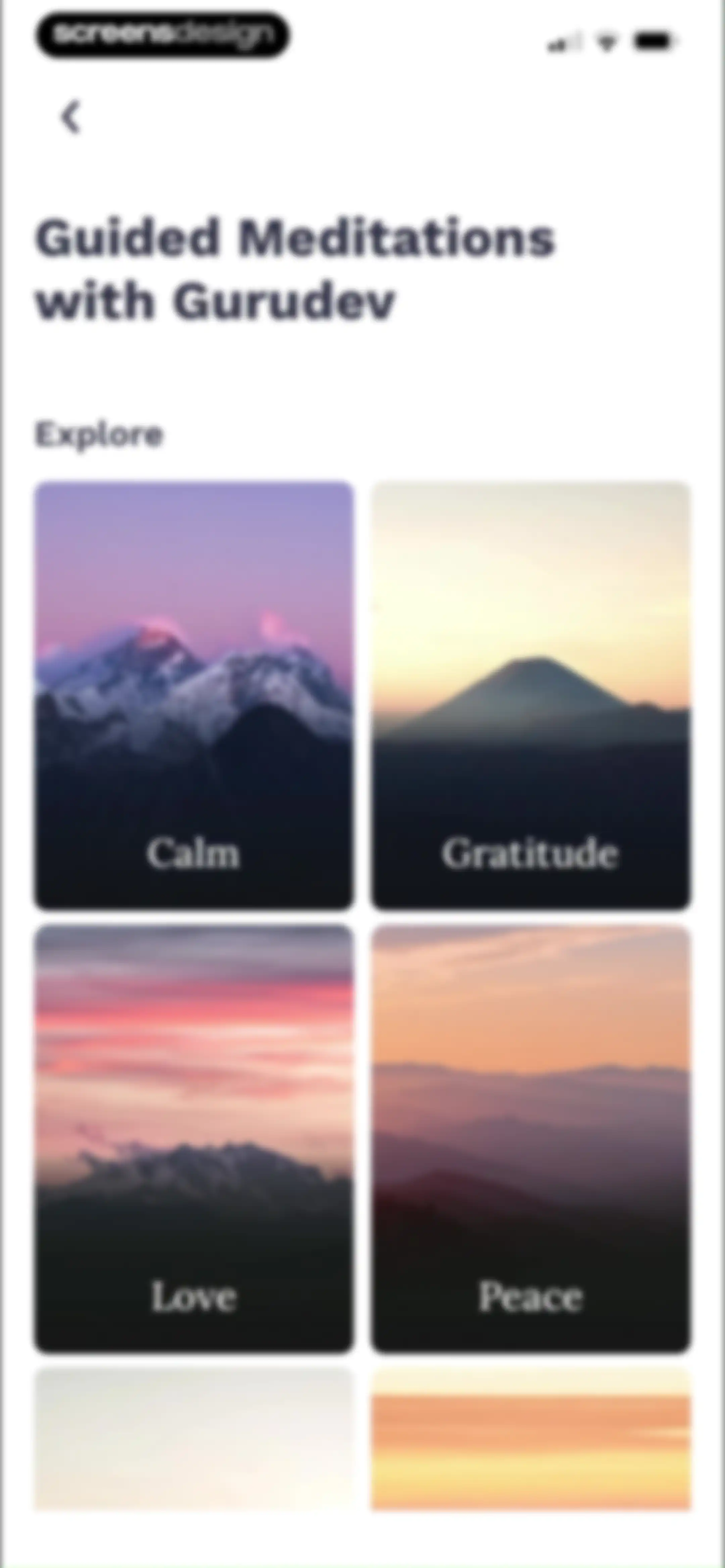 Art of Living Official App screen 50