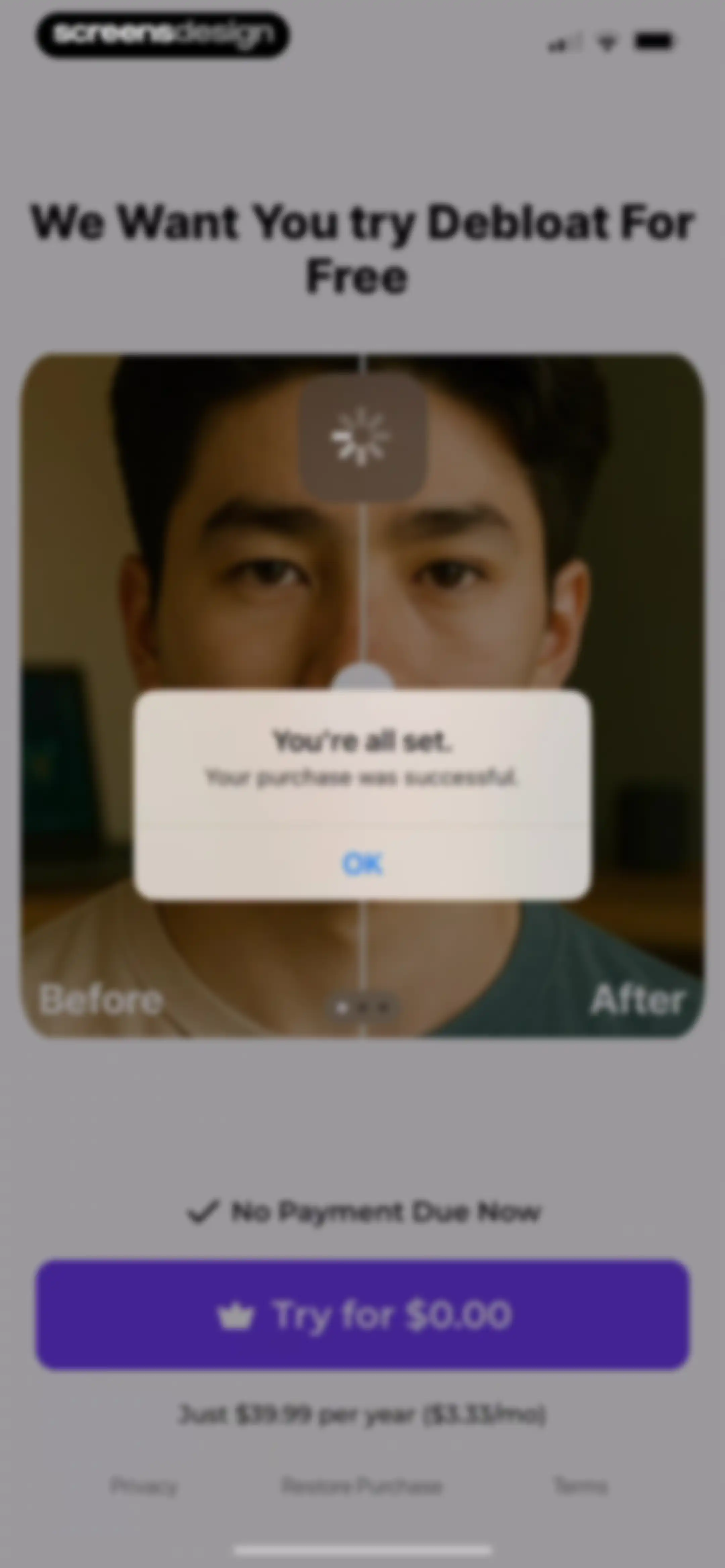 Depuff AI - Debloat your face screen 49