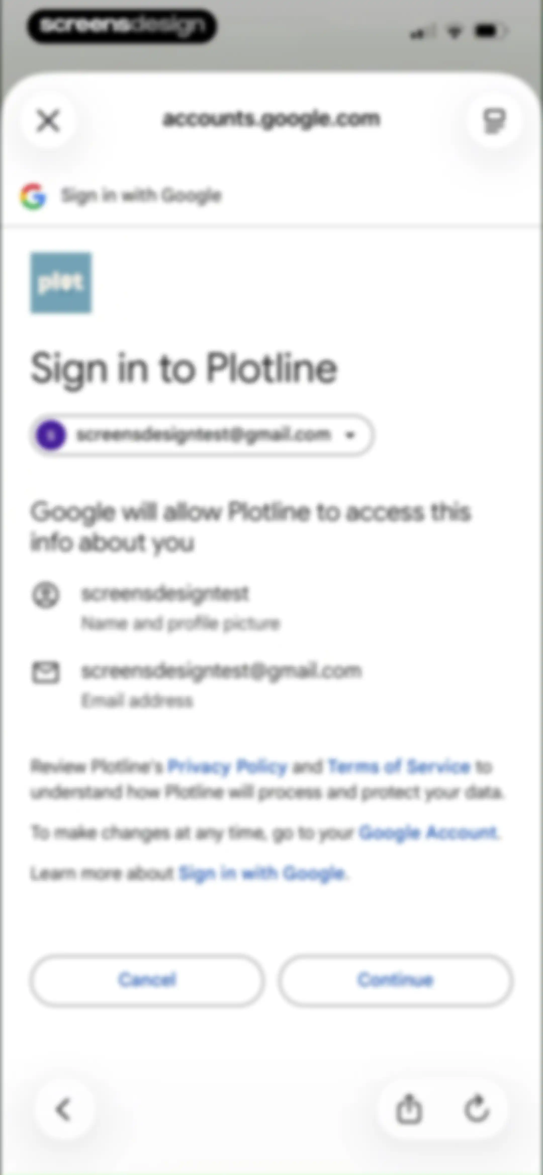 Plotline: Travel Map & Planner screen 23