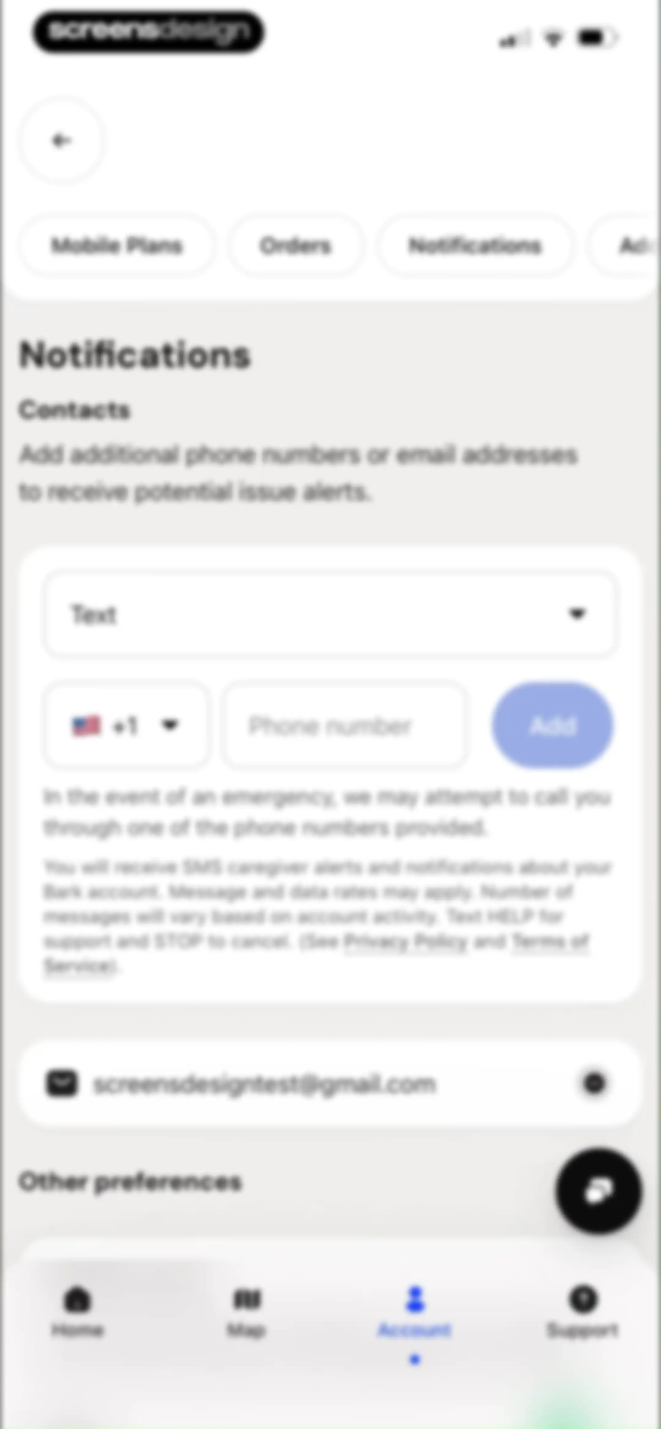 Bark - Parental Controls screen 128