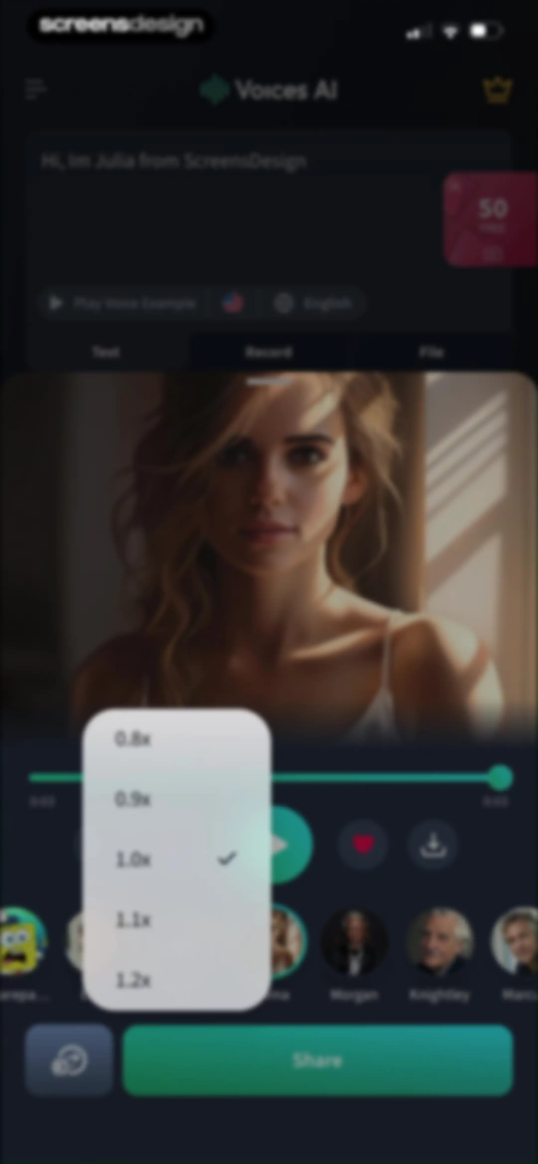 Voices AI: Change Your Voice screen 21