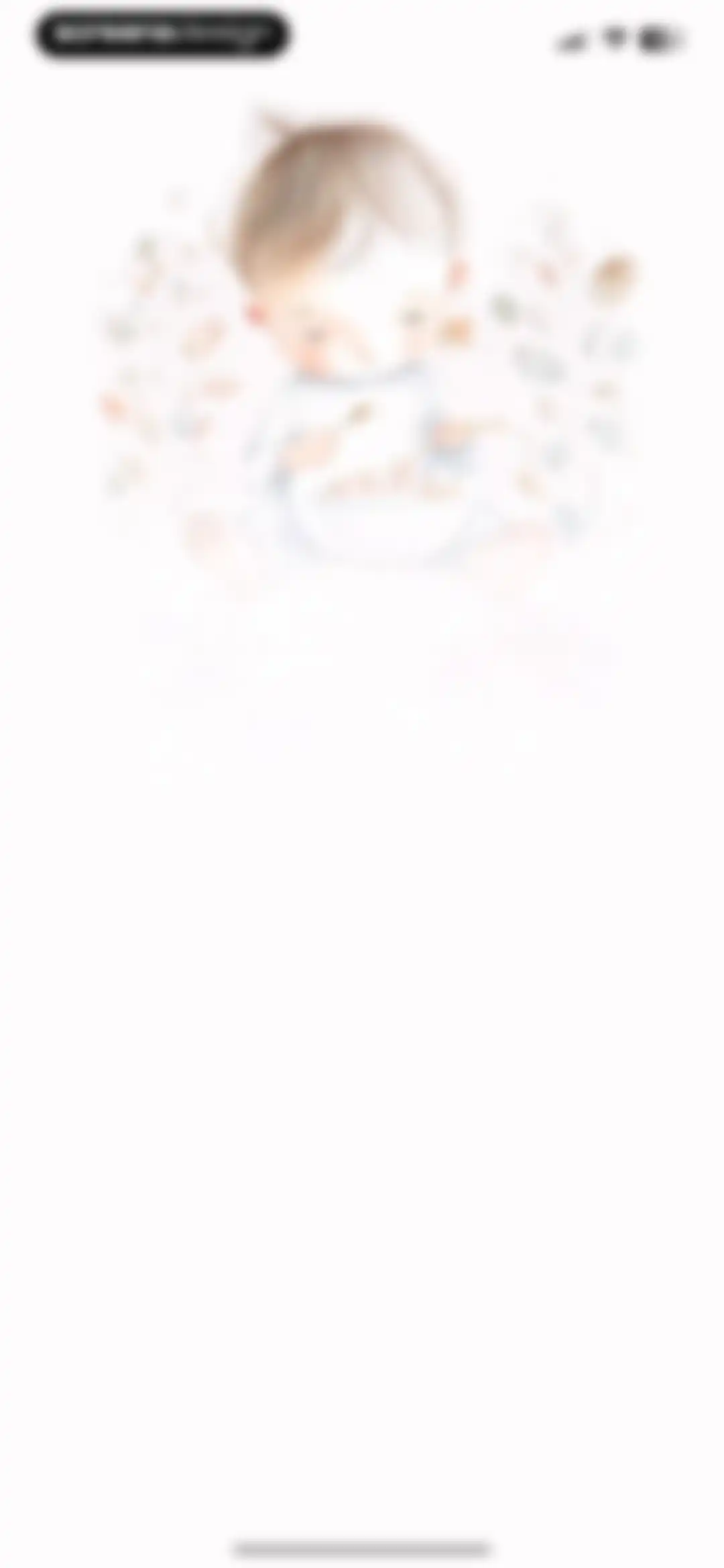 Baby Led Weaning App - BLW screen 1