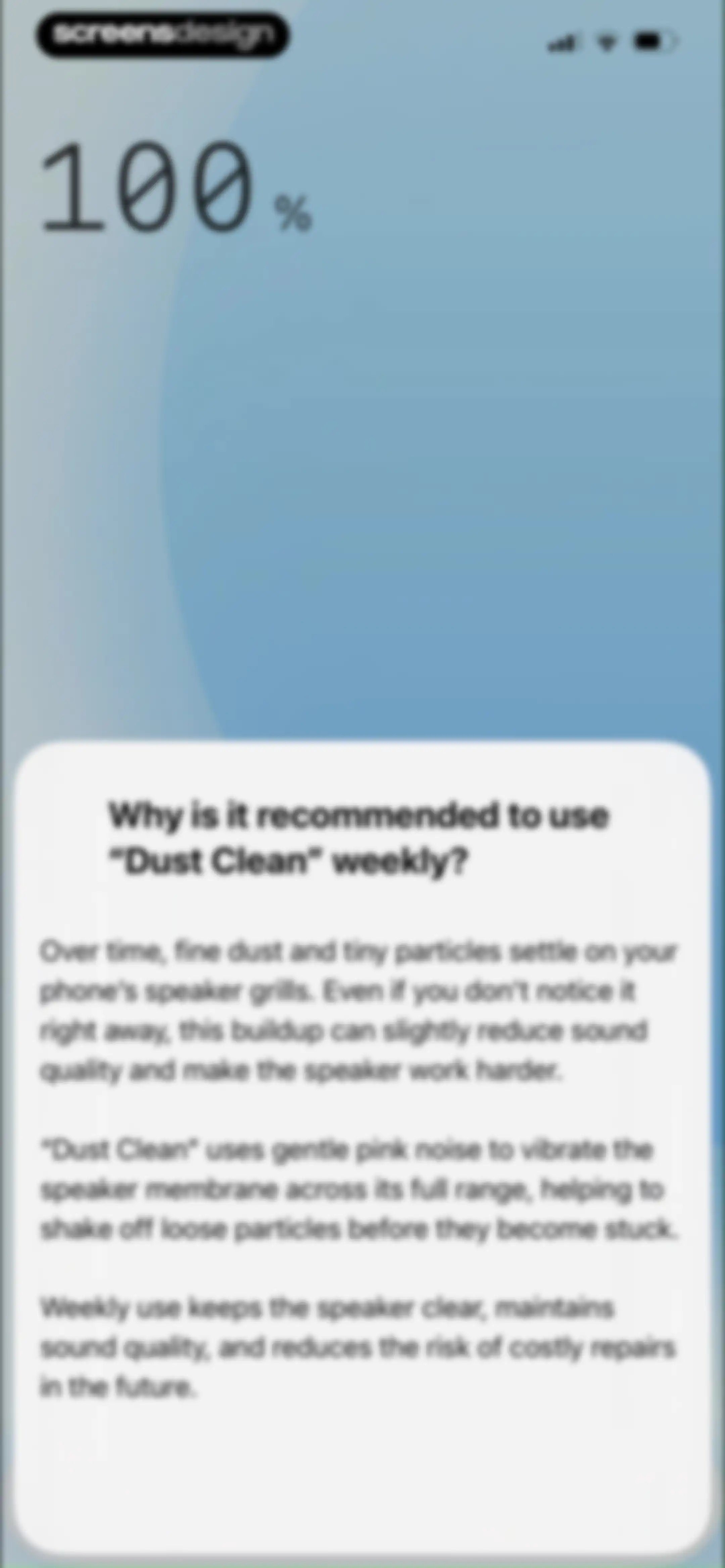 CleanSound: Speaker Cleaner screen 25