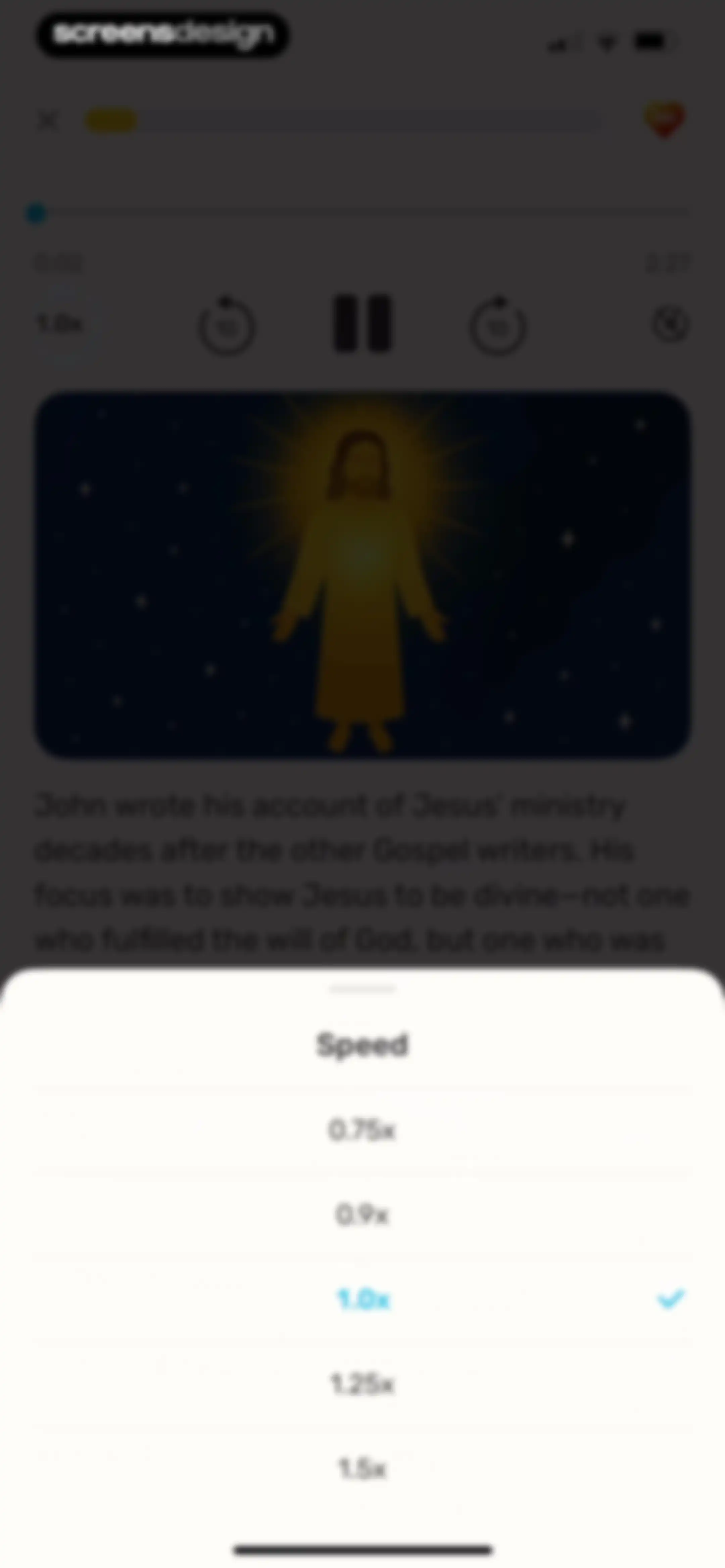 Bible Study - Manna screen 82