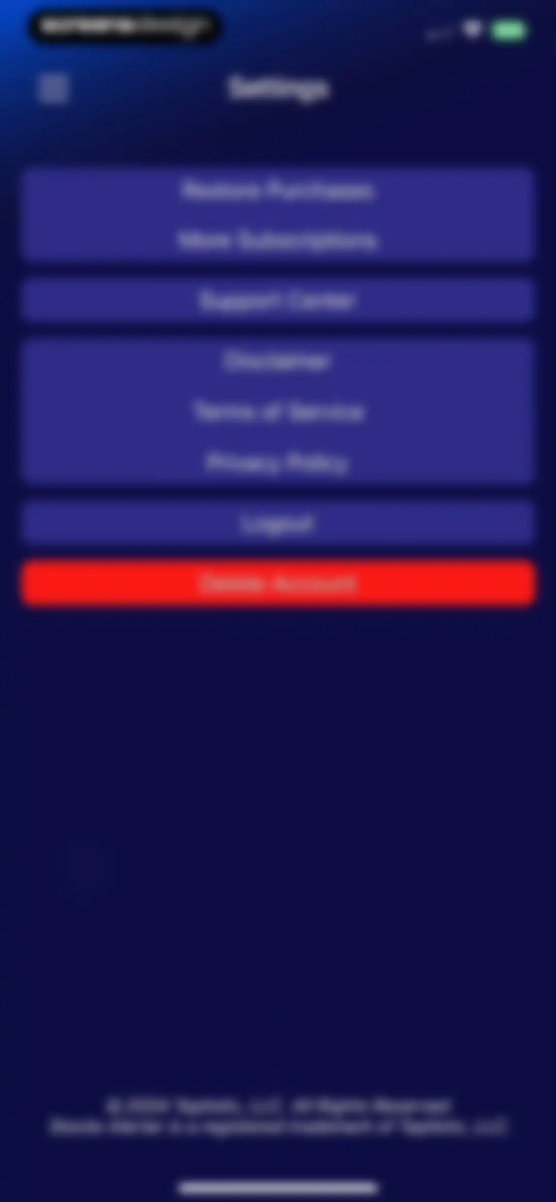 Stocks Alerter screen 70