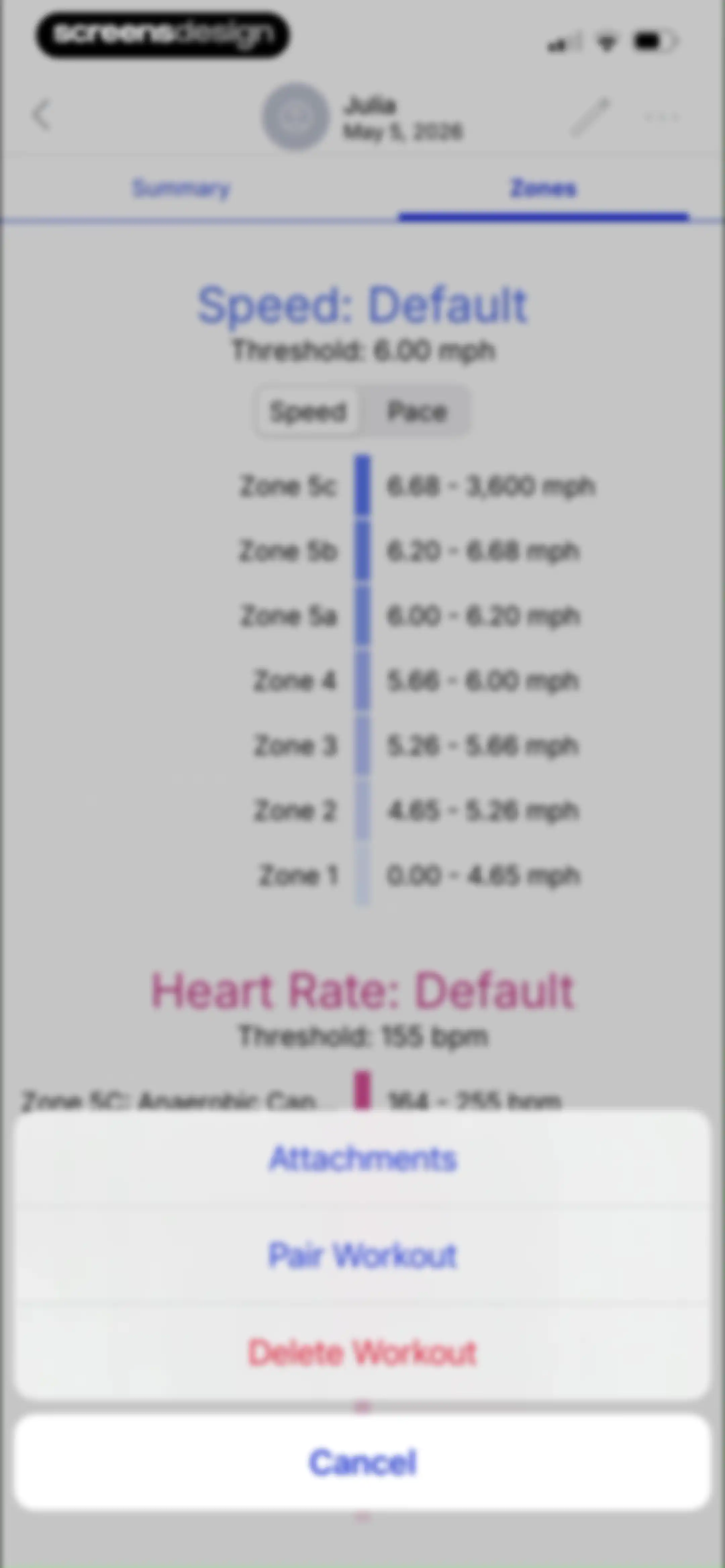 TrainingPeaks: Plan Train Lift screen 40