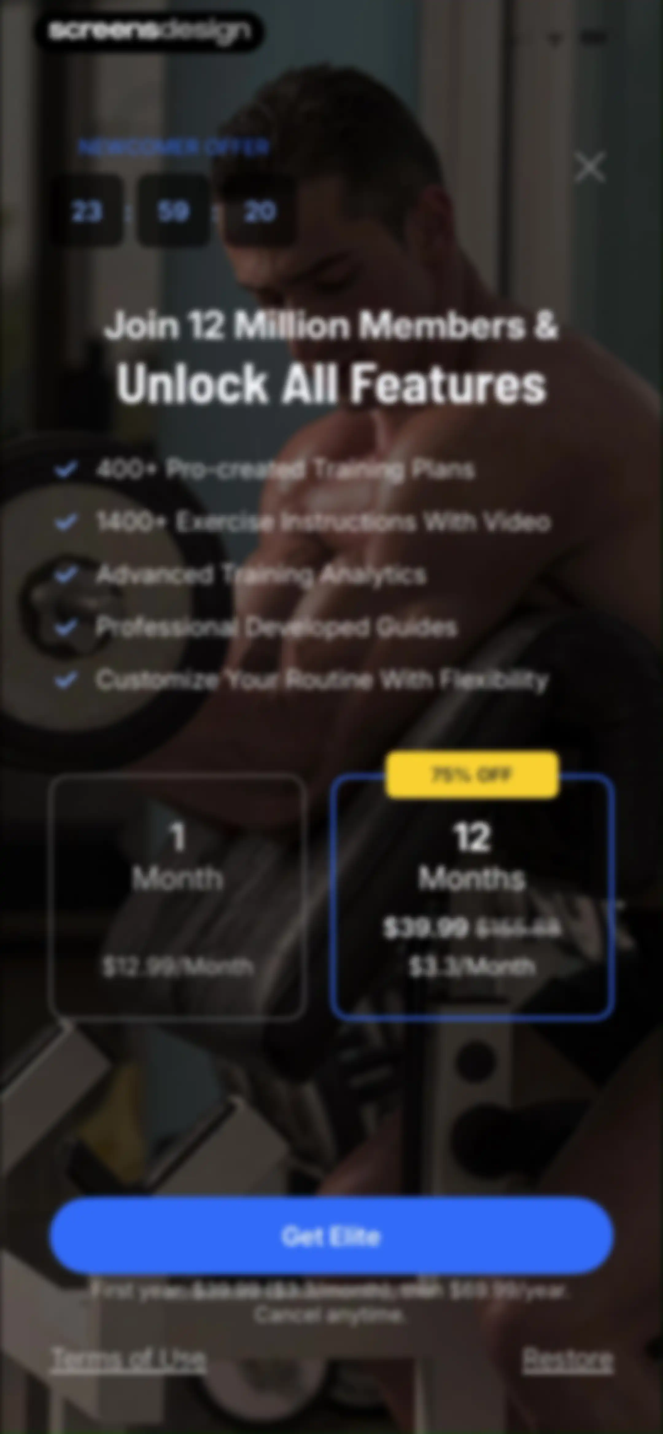 JEFIT Workout Plan Gym Tracker screen 56