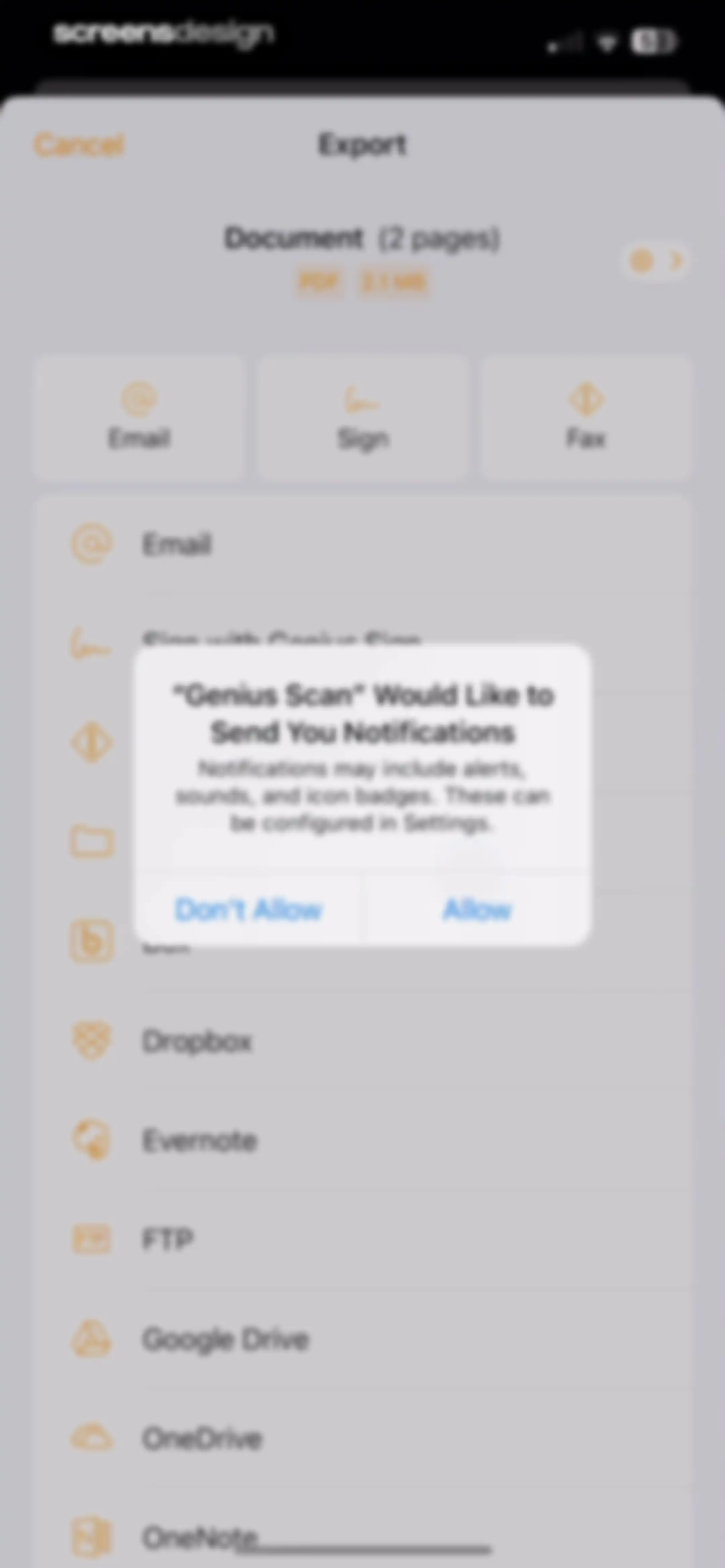Scanner App: Genius Scan screen 39