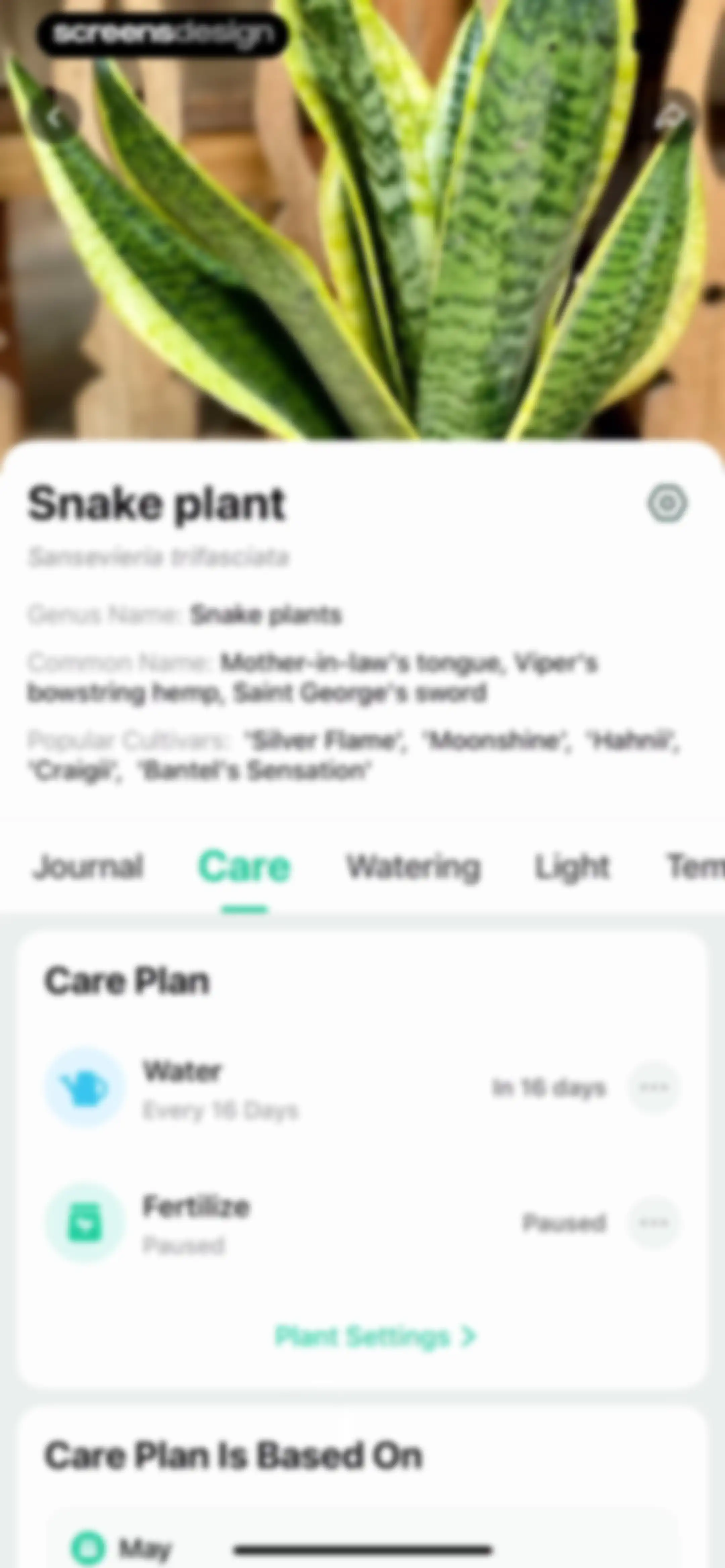 Plant Parent: Plant Care Guide screen 85