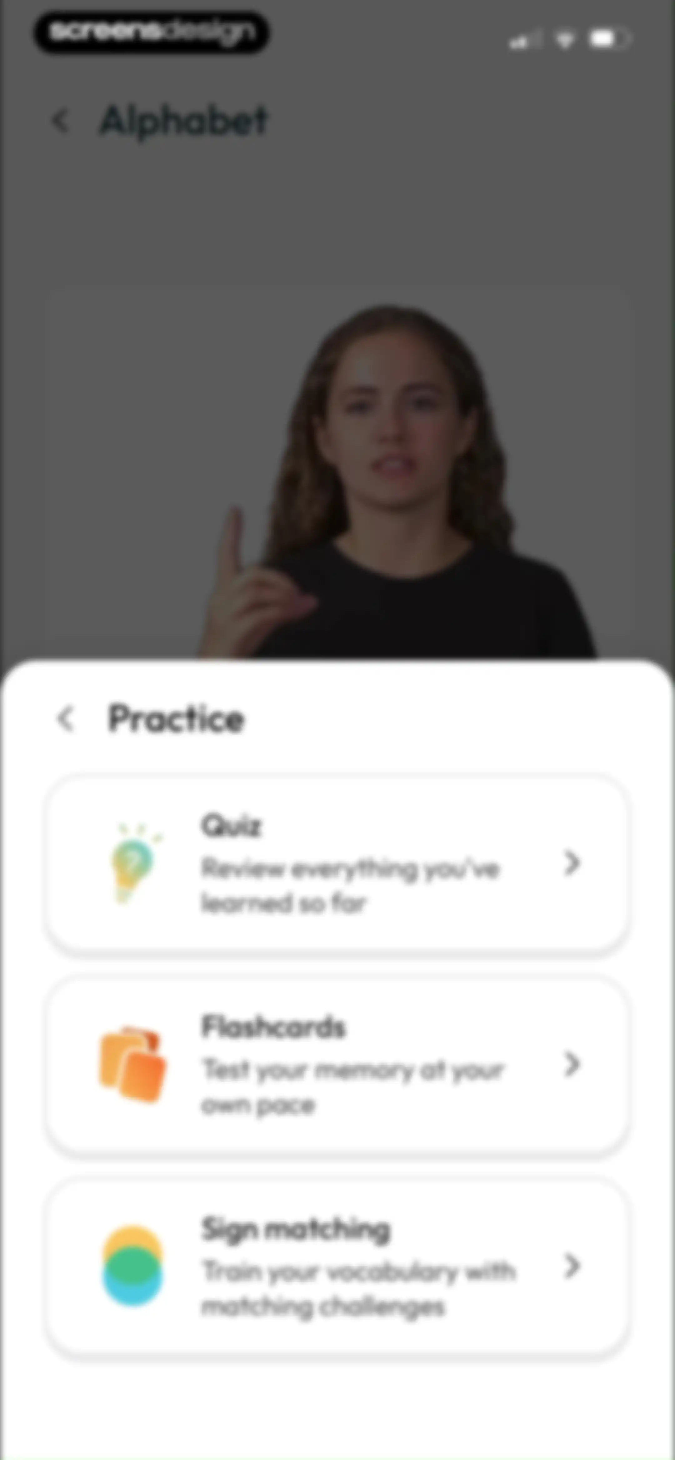 ASL Bloom - Sign Language screen 56