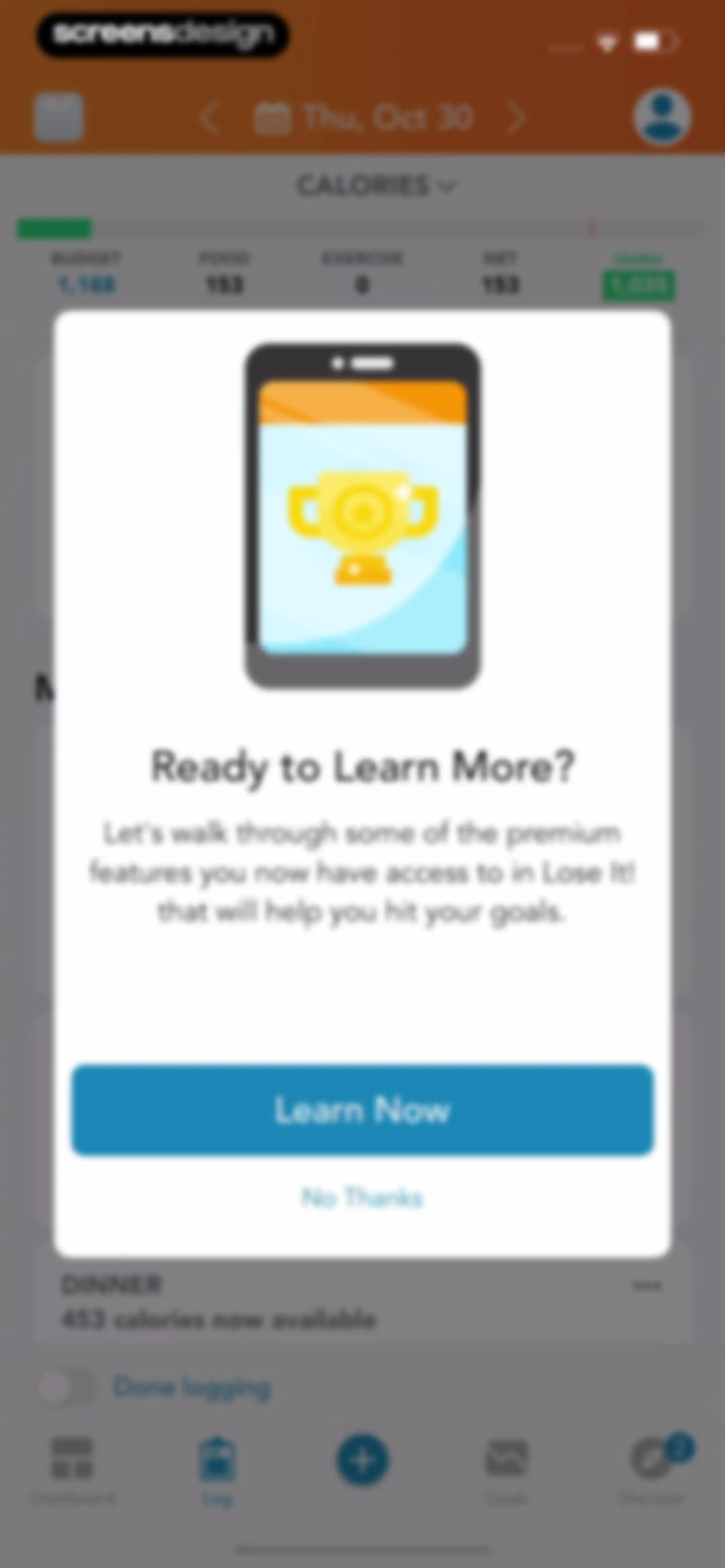 Lose It! – Calorie Counter screen 104