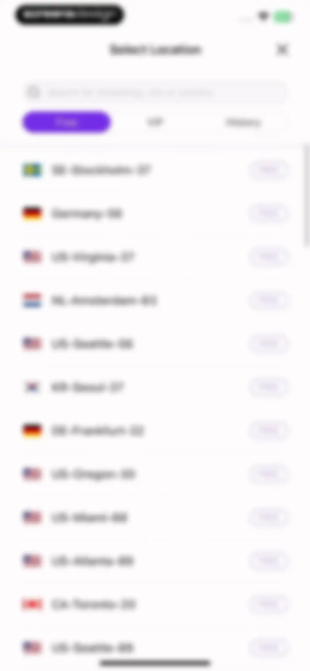 VPN - Free VPN Potato ™ screen 15