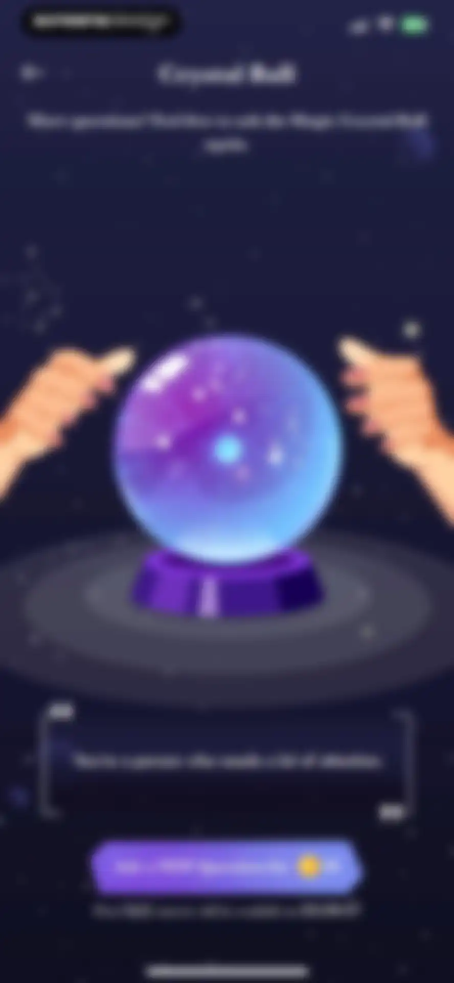 Pocket Insight Psychic Reading screen 55