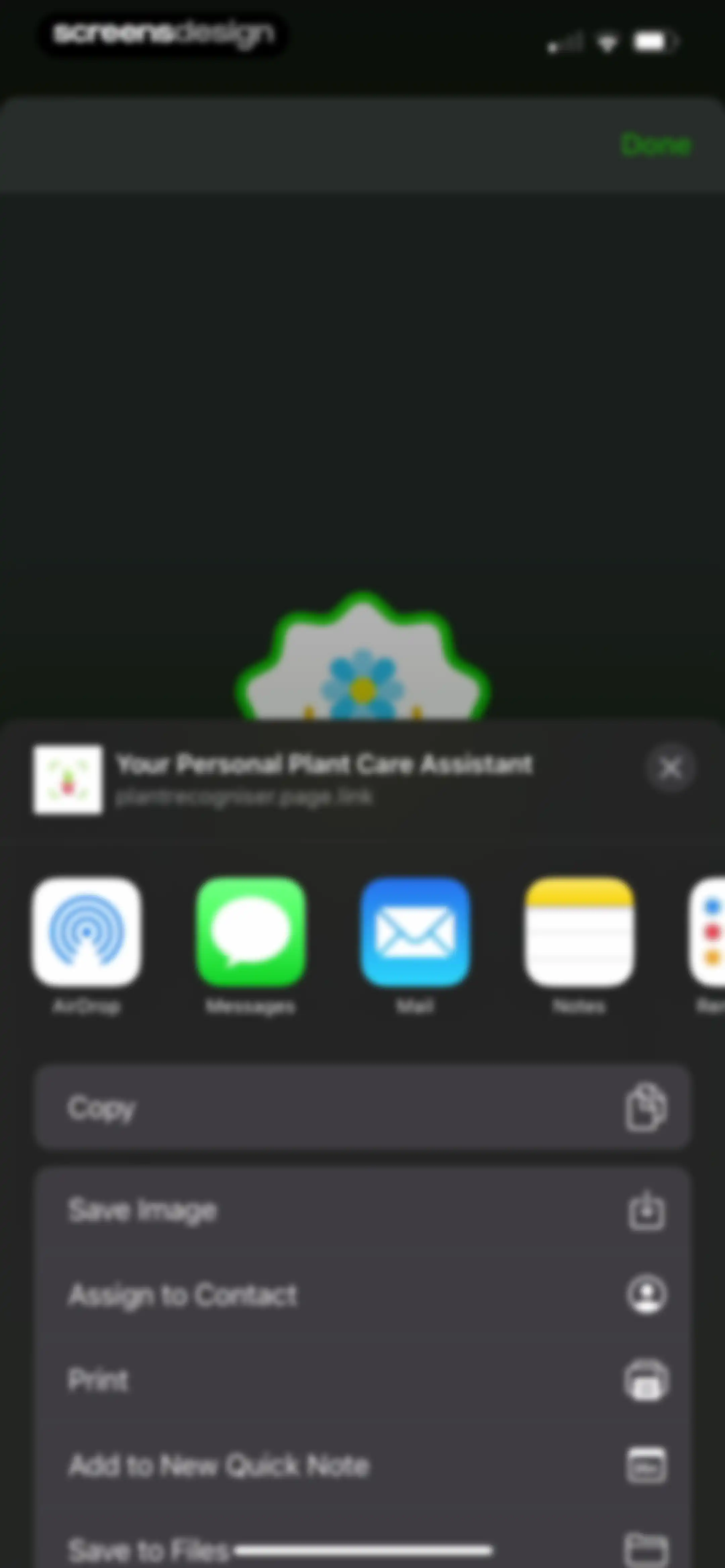 Plant Identifier & Care App screen 89