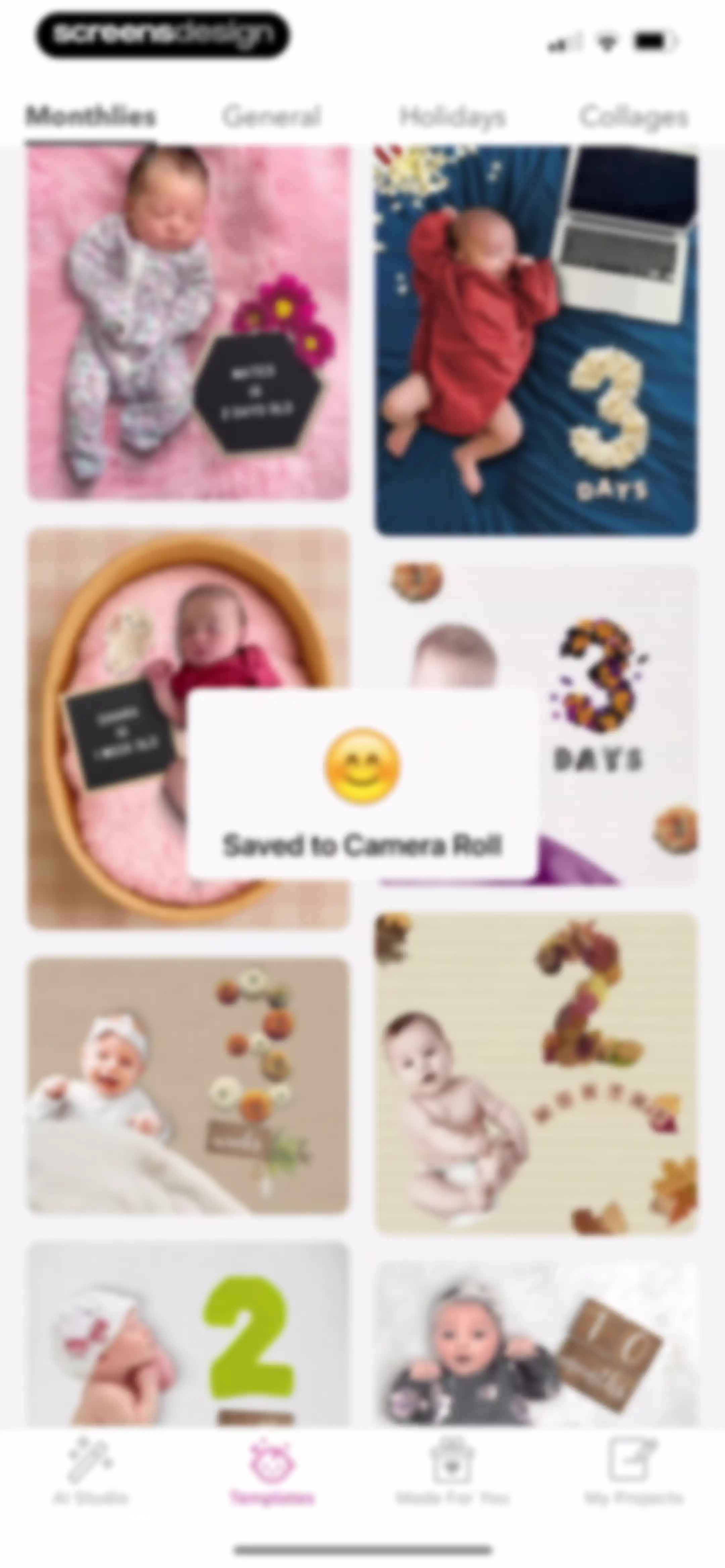 Precious - Baby Photo Art screen 85