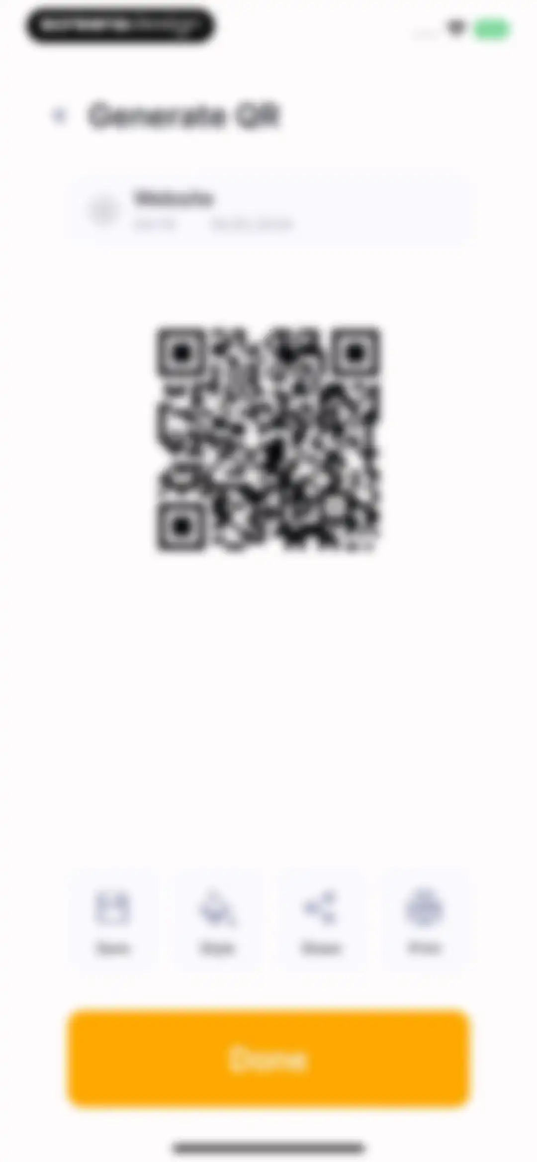 QR Code: Reader & Generator screen 18