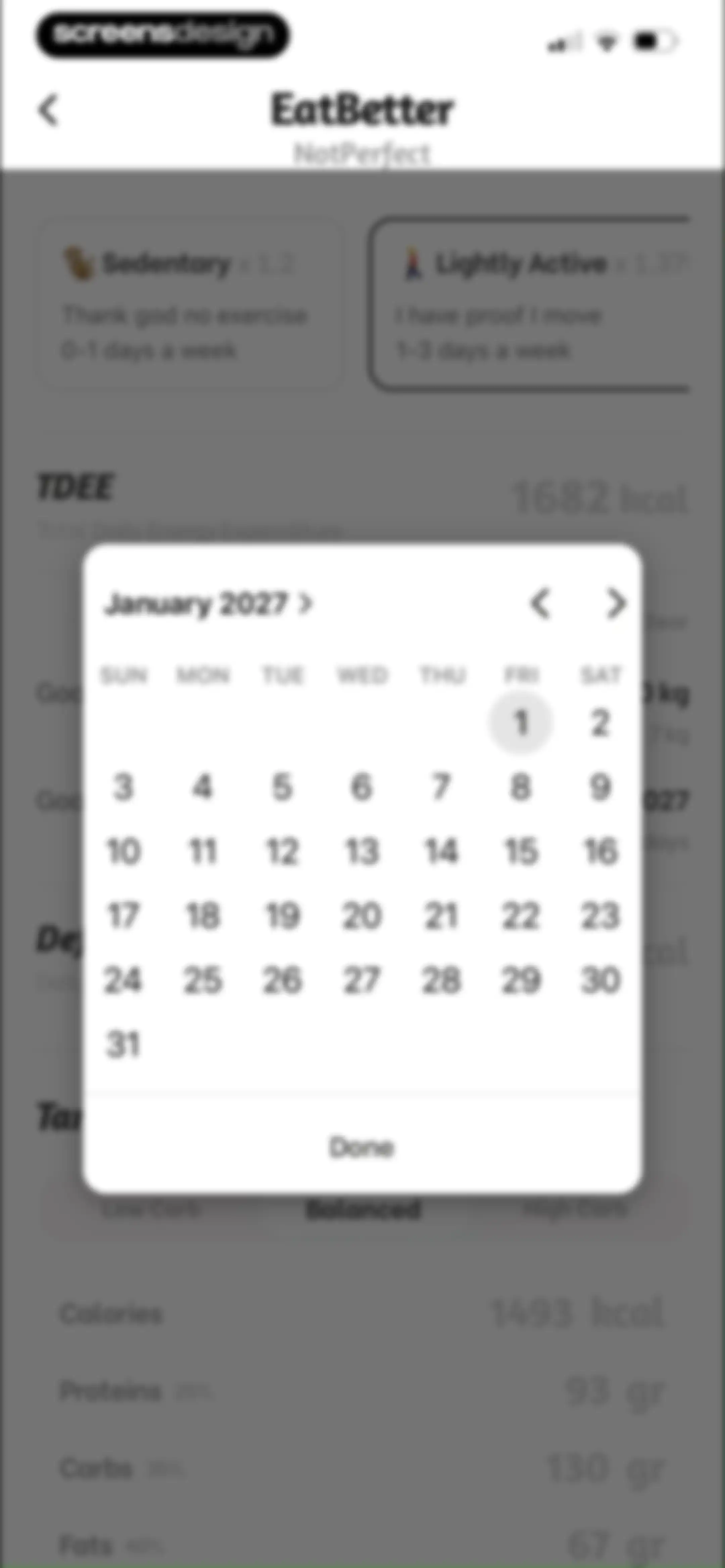 EatBetter: AI Food Journal screen 43