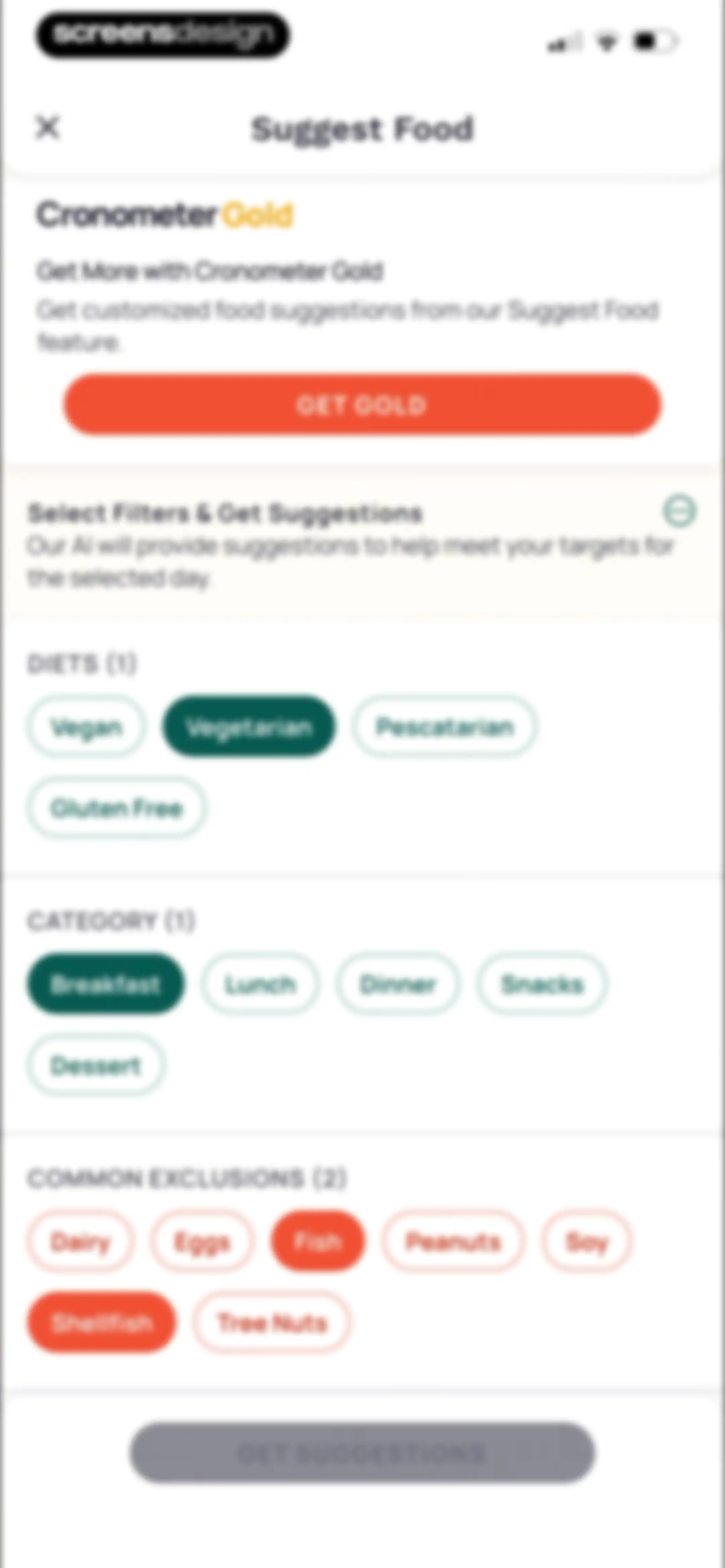 Cronometer: Calorie Counter screen 149