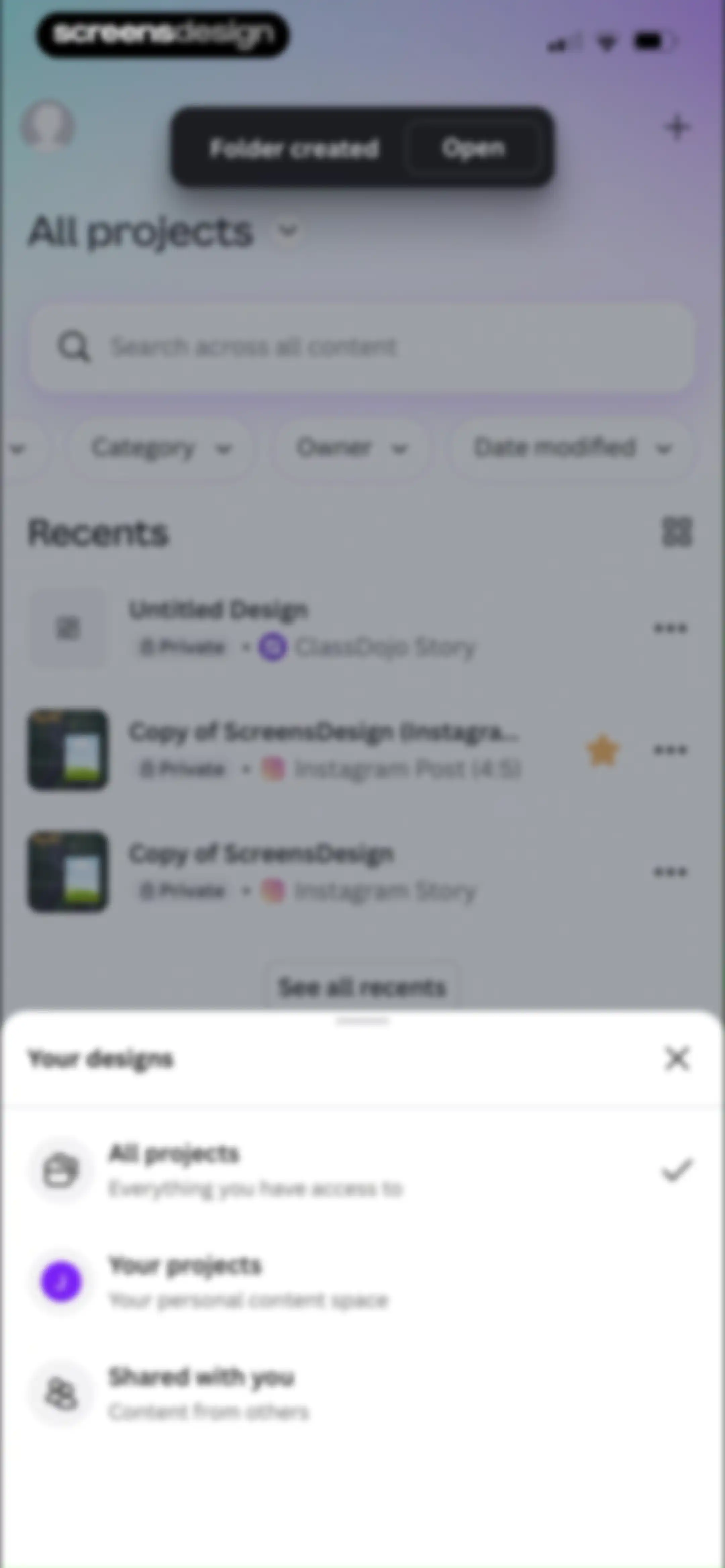 Canva: AI Video & Photo Editor screen 154