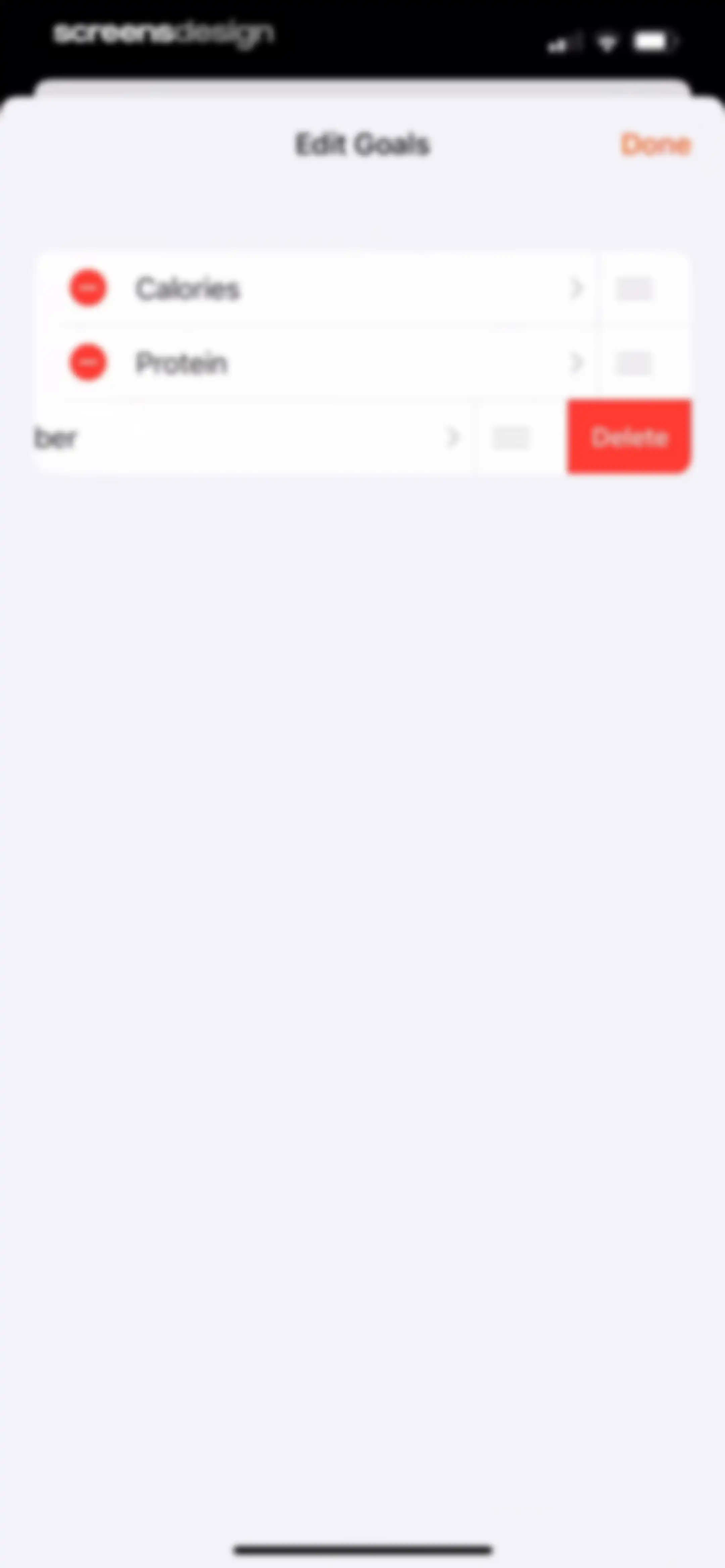 Nutrition Tracker: Foodnoms screen 138