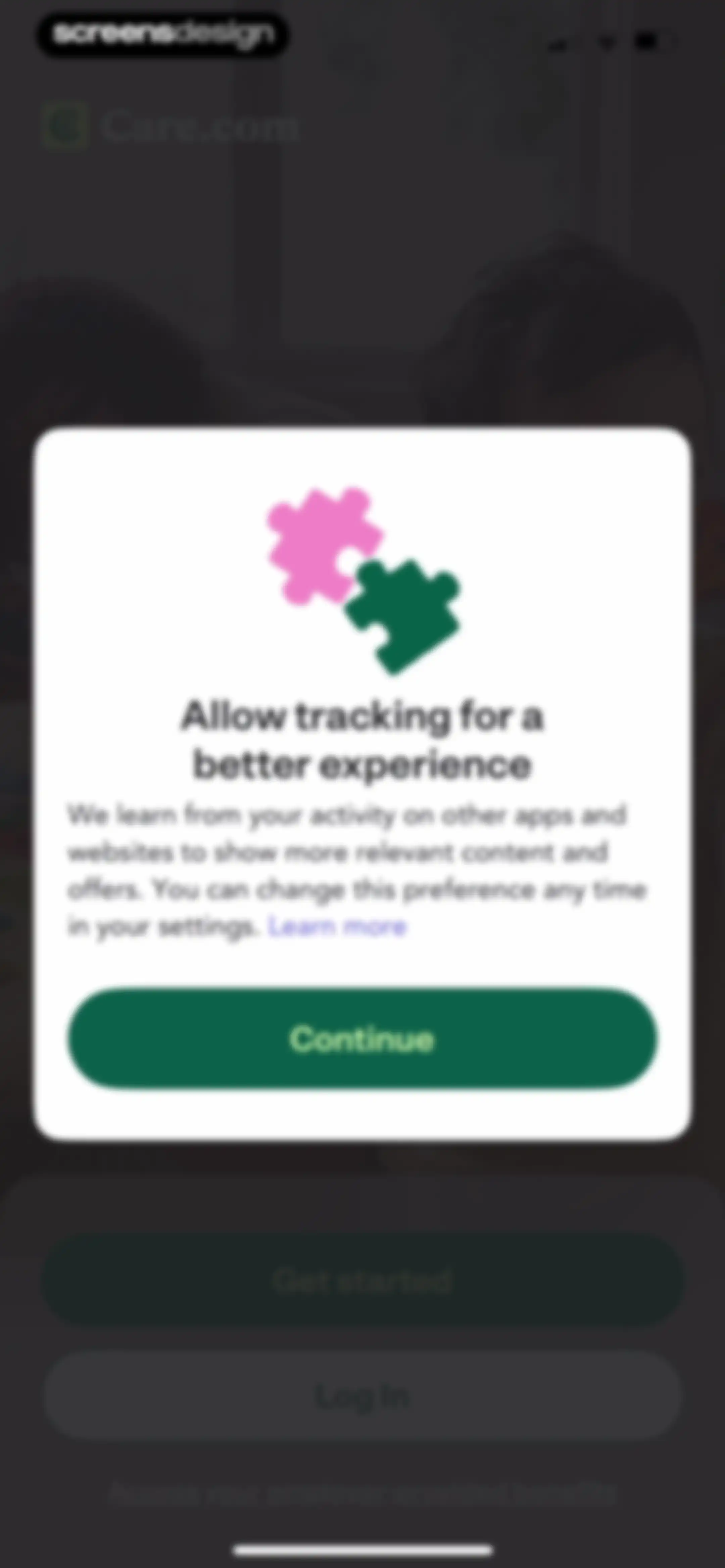 Care.com: Hire Caregivers screen 2