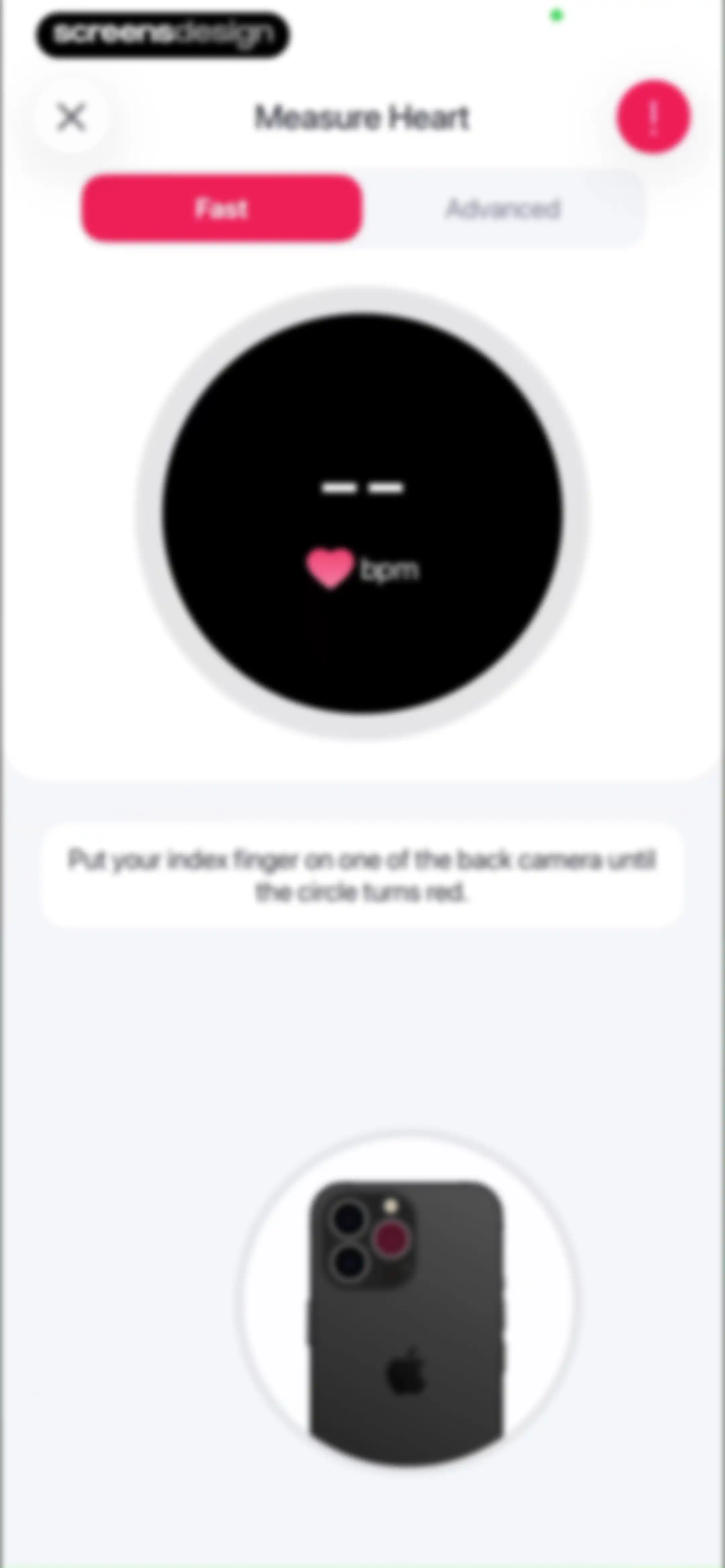iCardiac: Heart Rate & Health screen 85