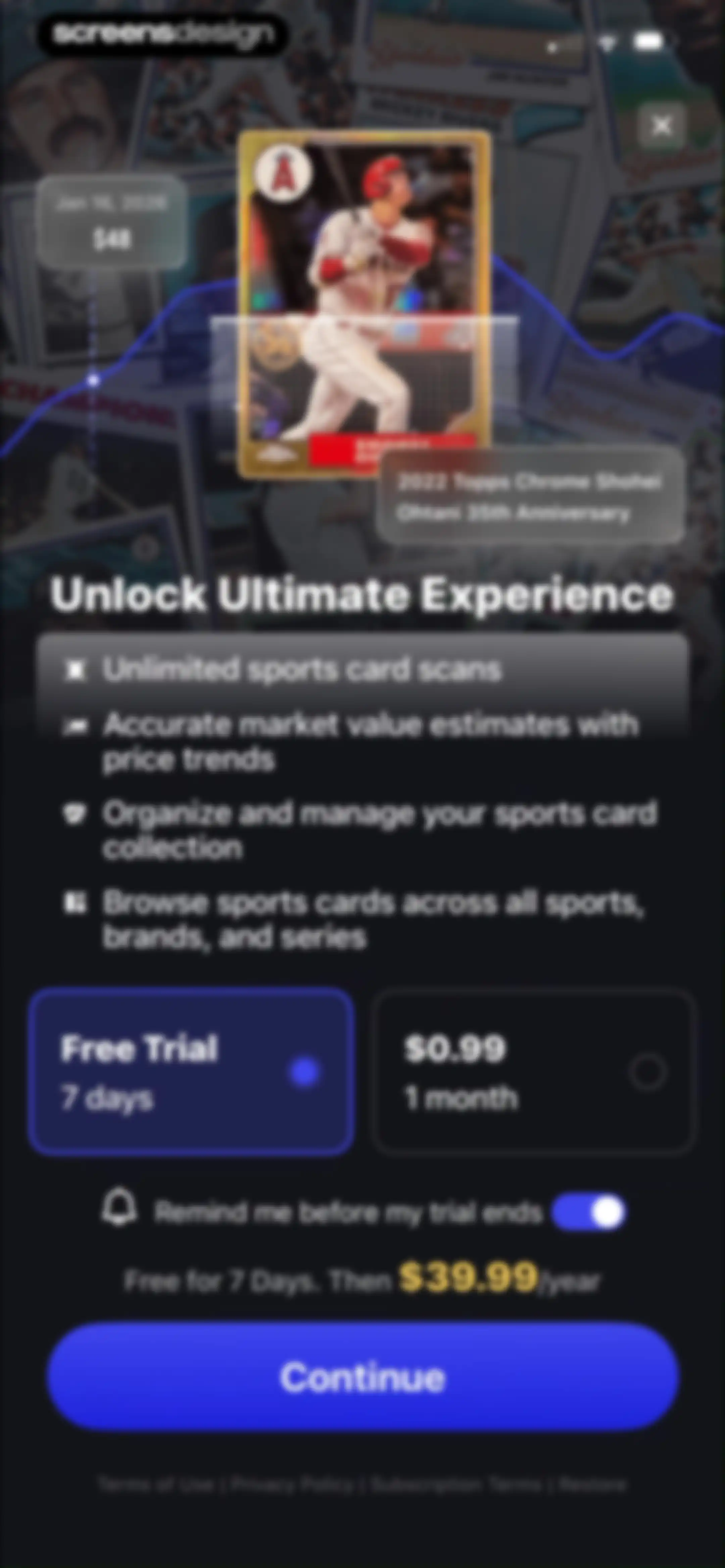 Sports Card Scanner: Spoly screen 11