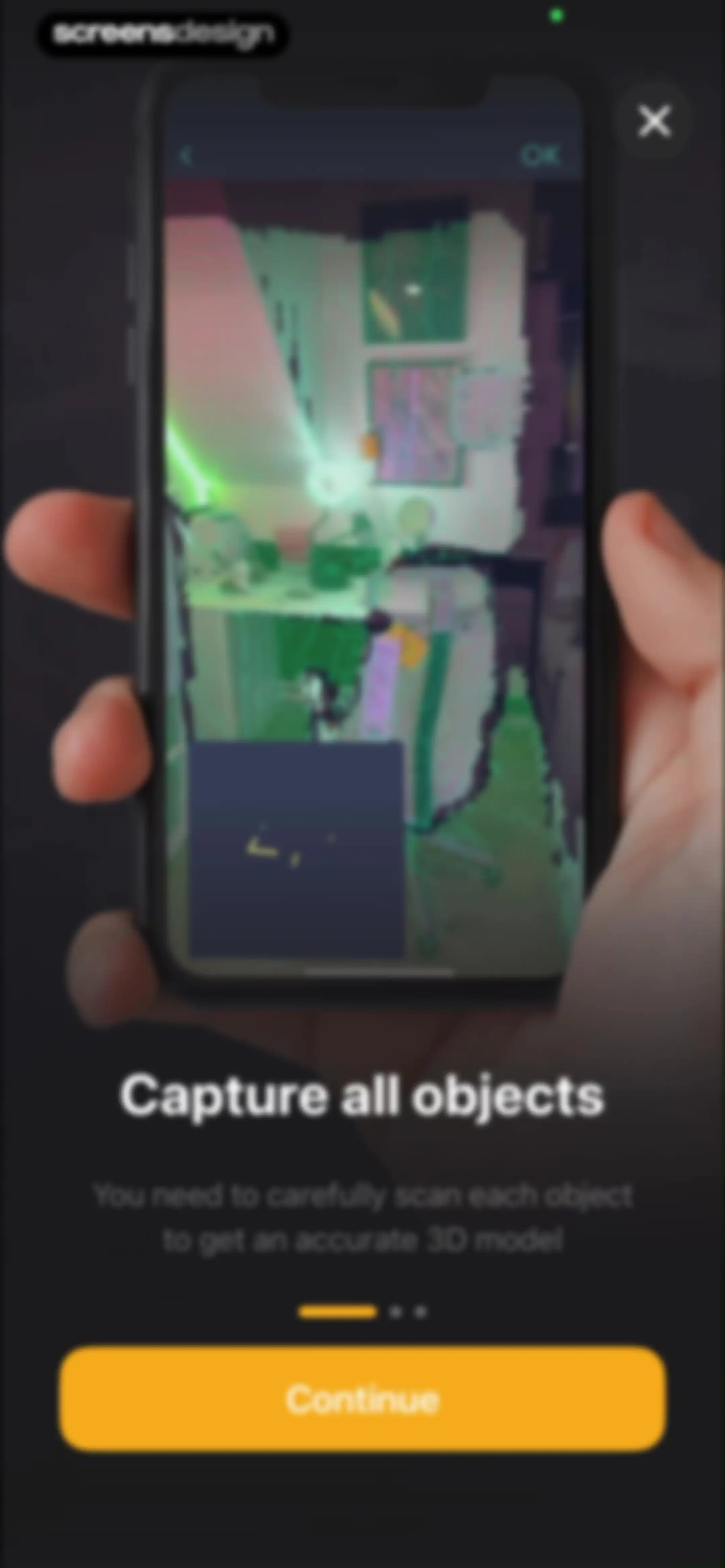 The Tape Measure & 3D Scanner screen 26