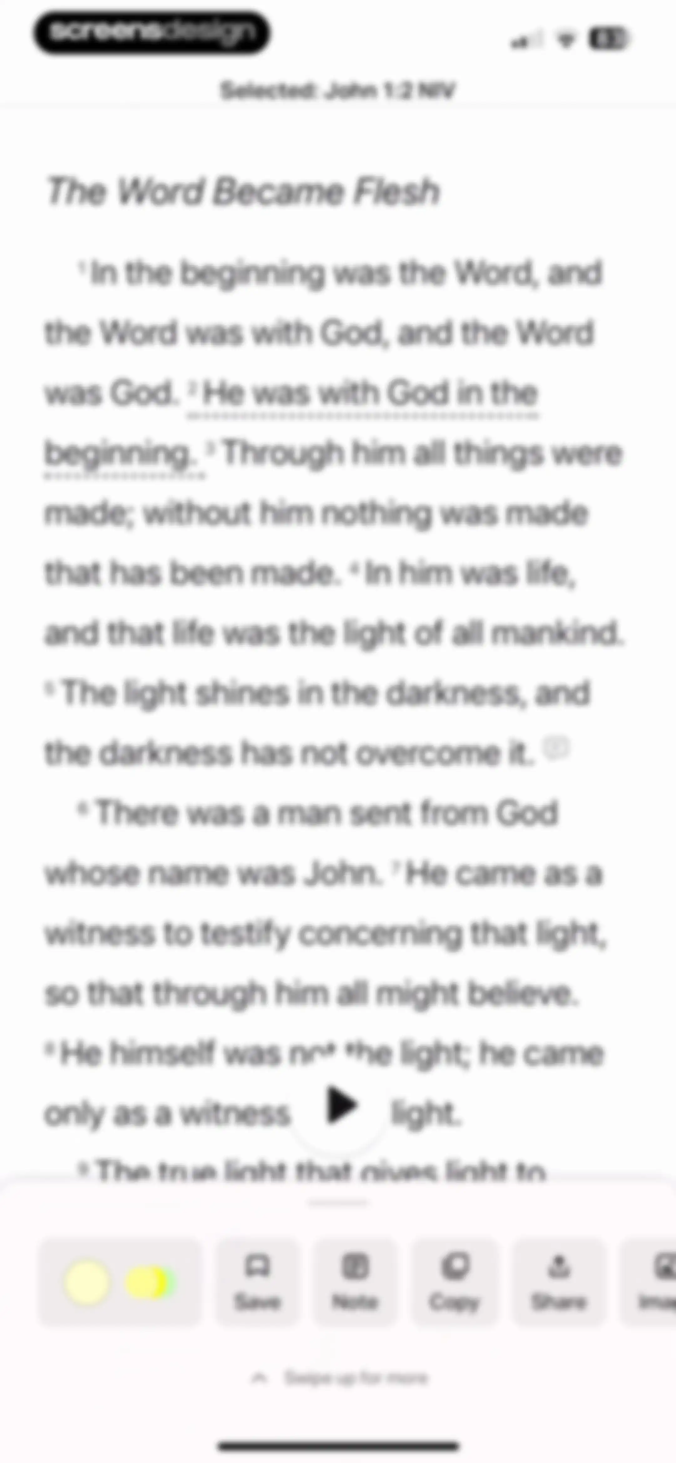 Bible screen 15