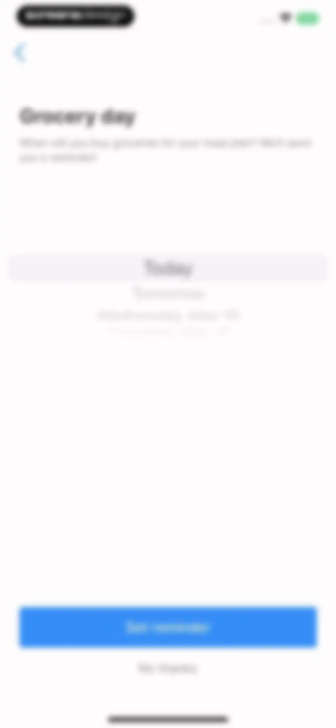 Intent - Meal Planner screen 59