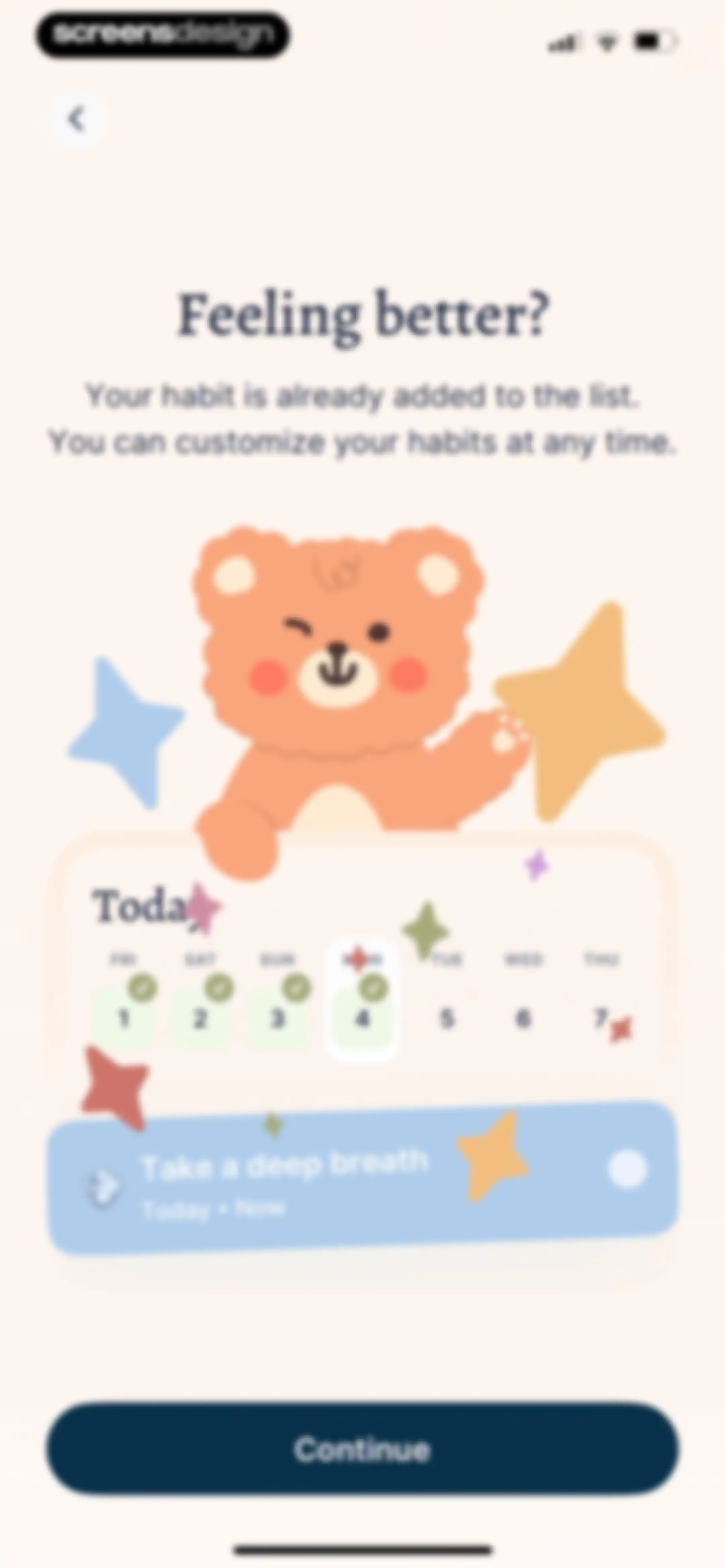 TeddyCare: Daily Routine Plan screen 54