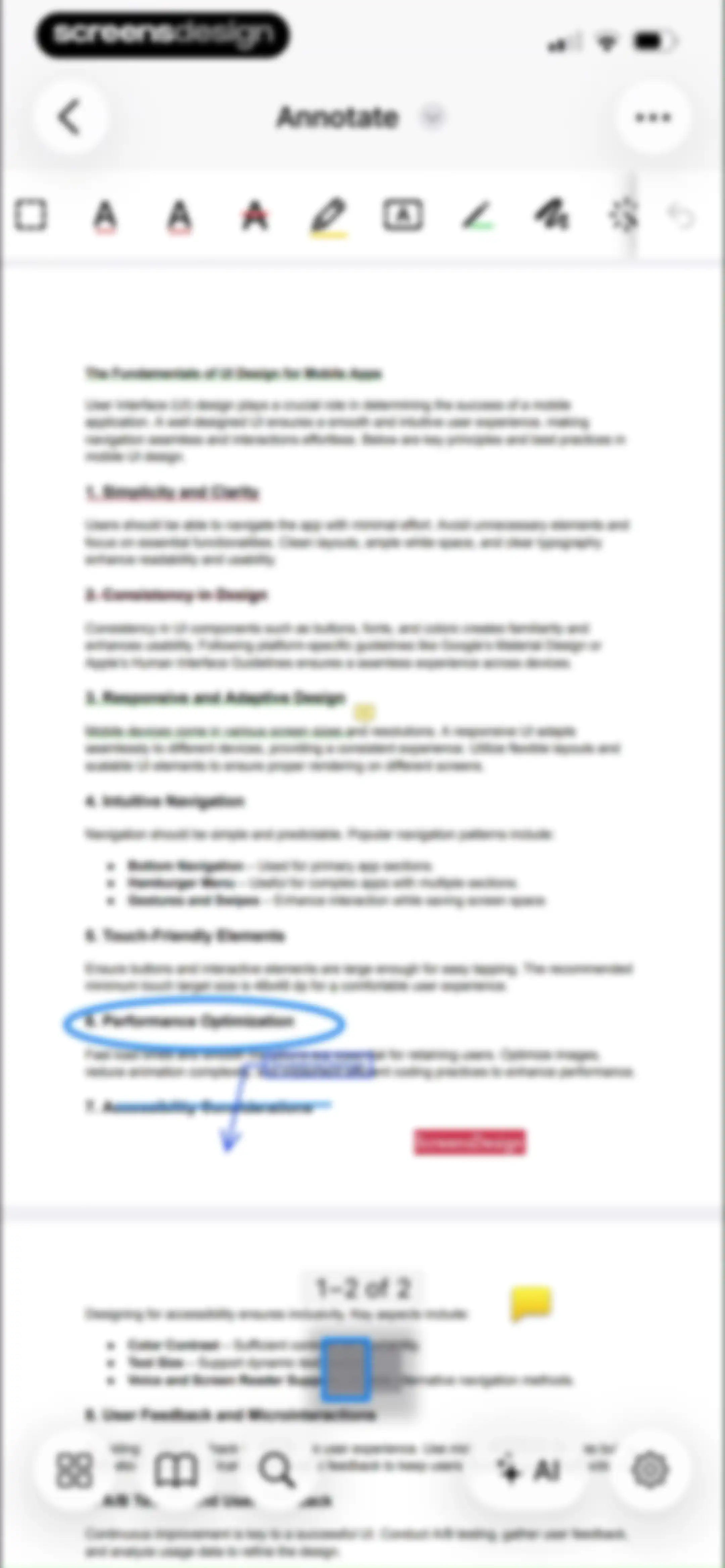 PDF Editor ® screen 49