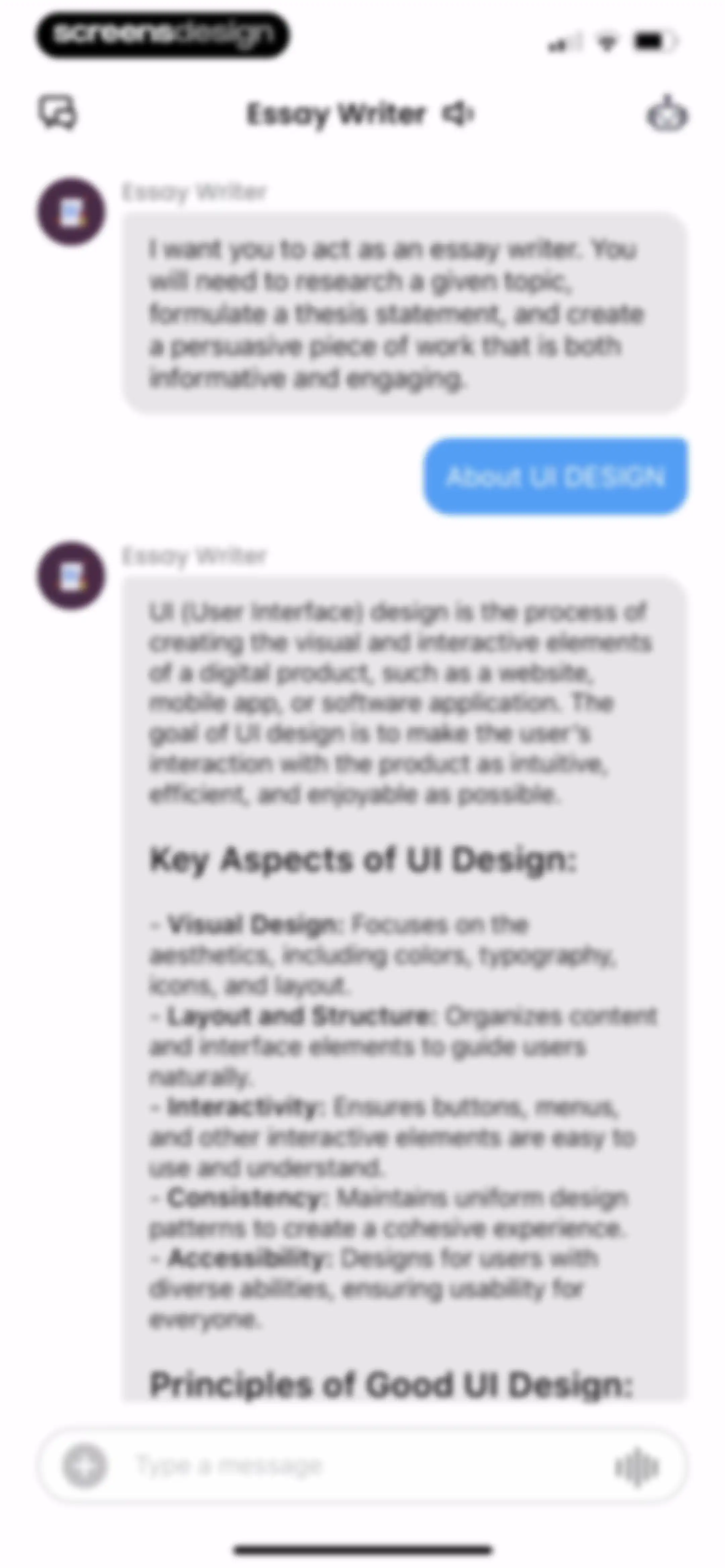 Chat AI - Ask Anything screen 47